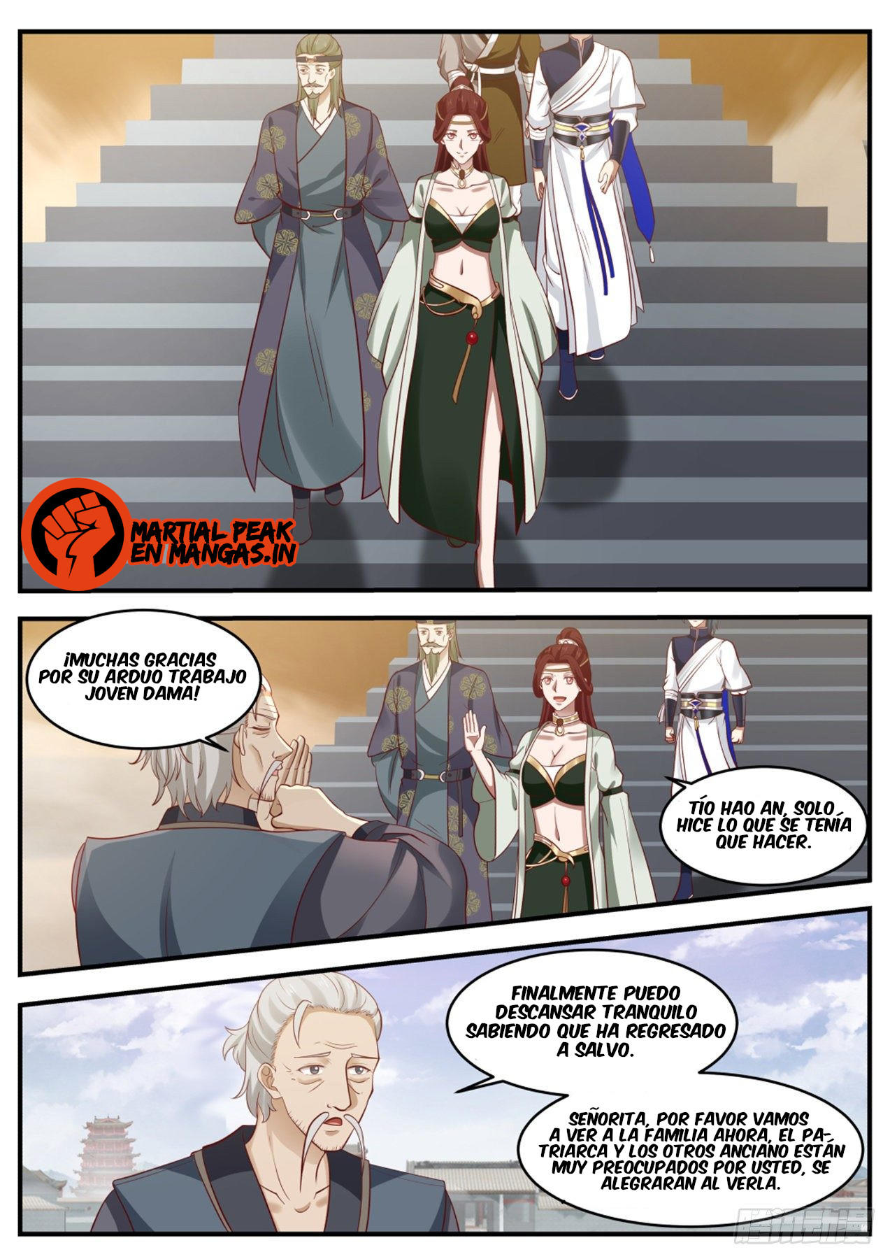 Martial Peak Capitulo 986 página 3