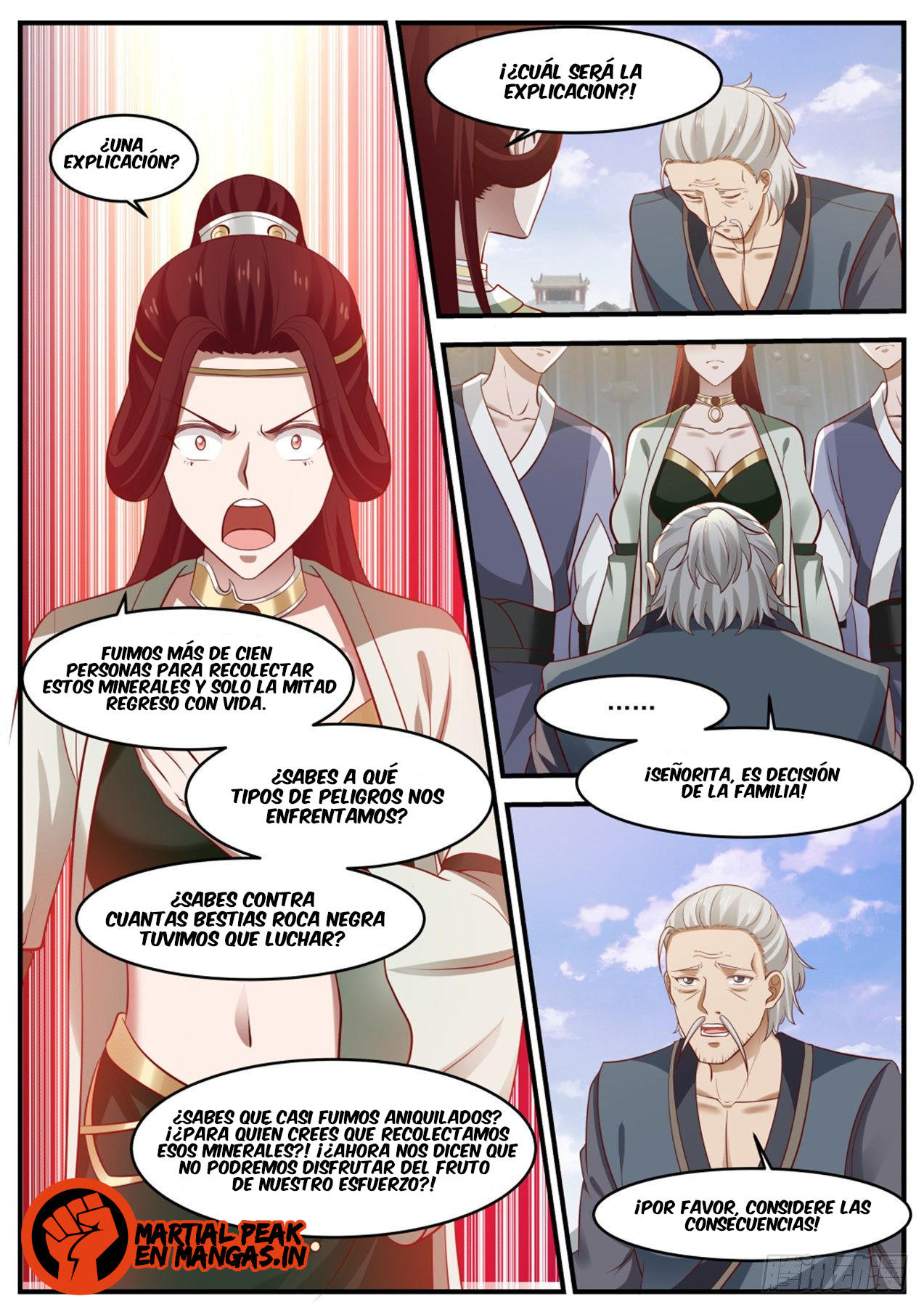 Martial Peak Capitulo 986 página 6
