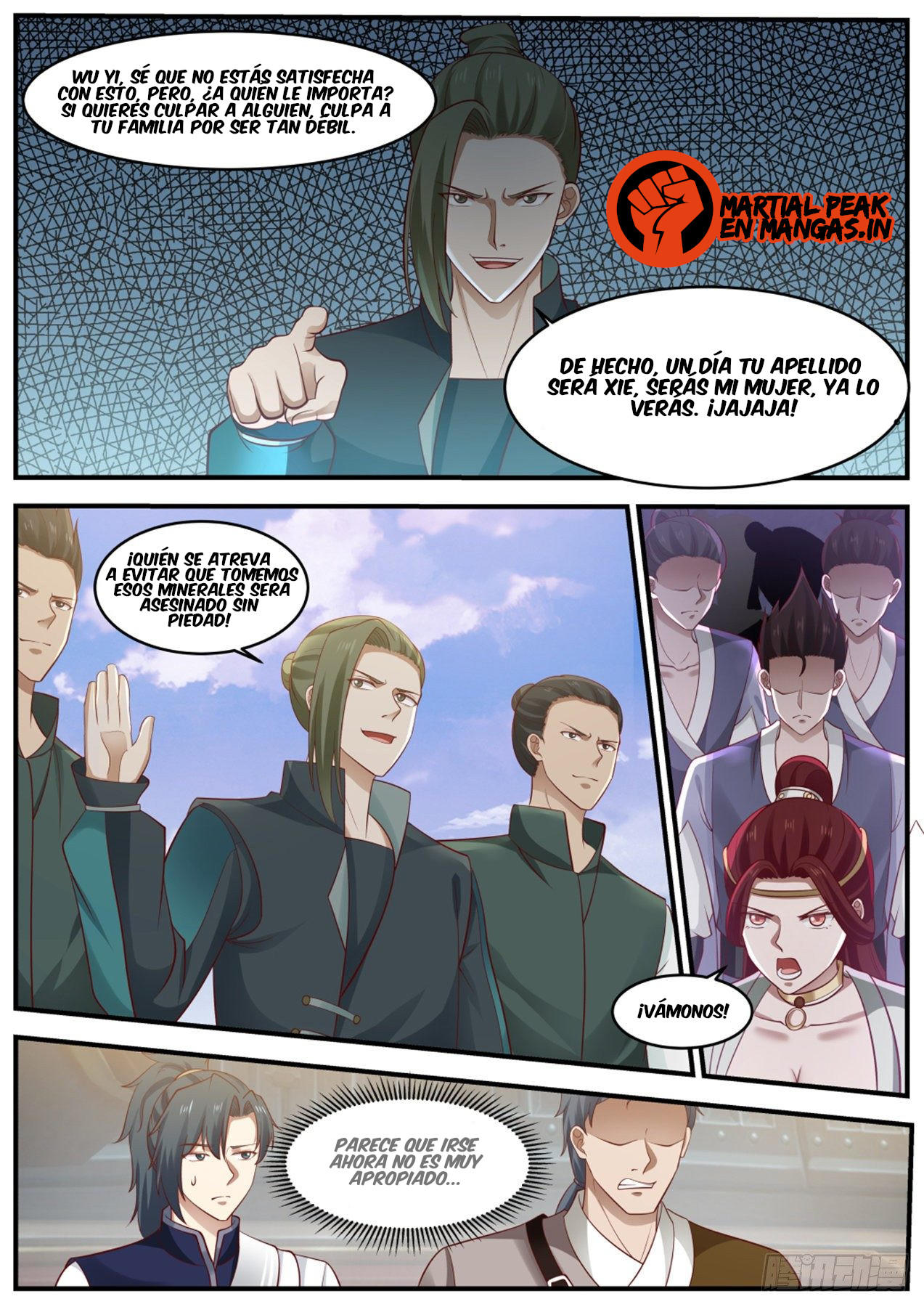 Martial Peak Capitulo 986 página 9