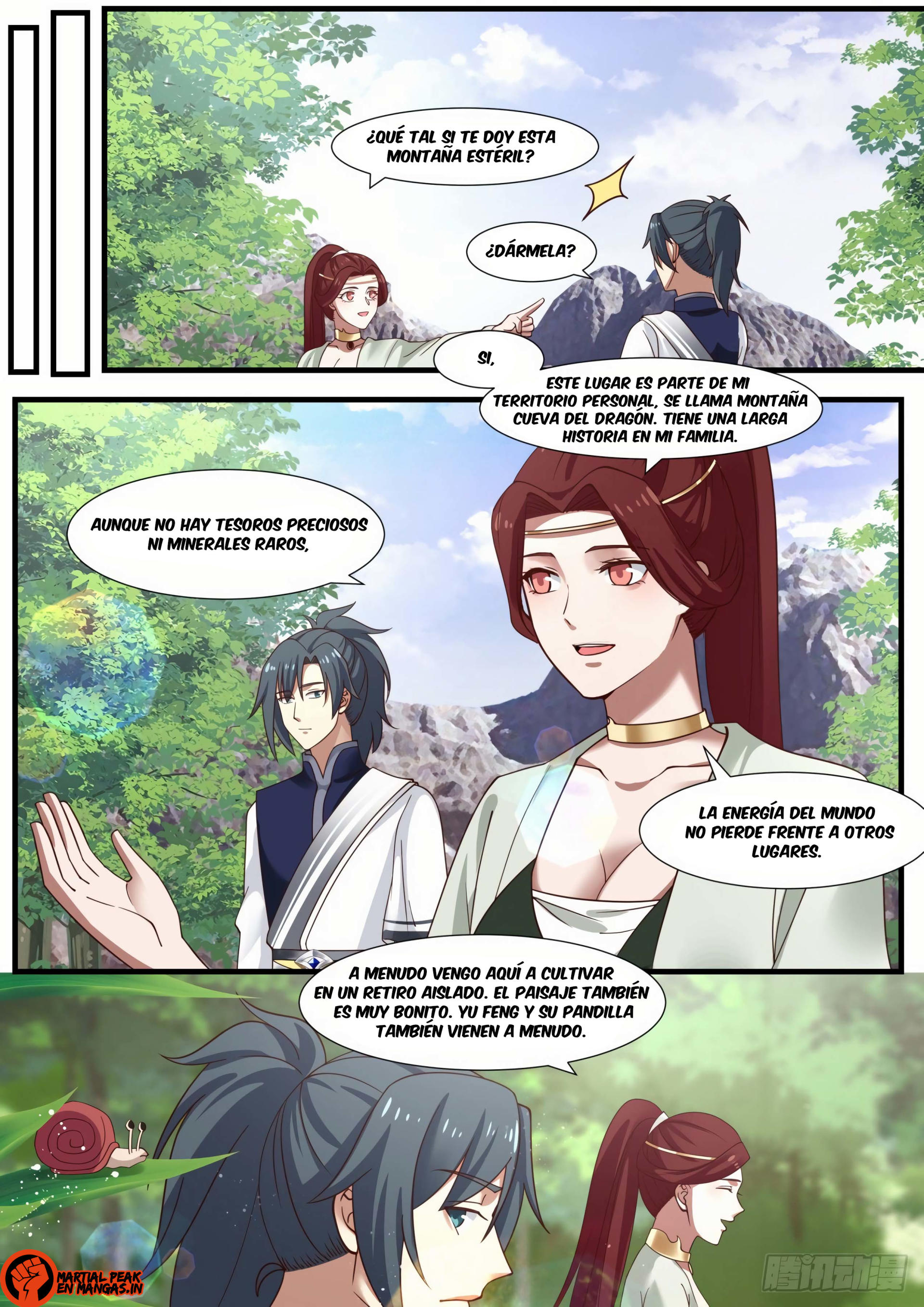 Martial Peak Capitulo 987 página 10