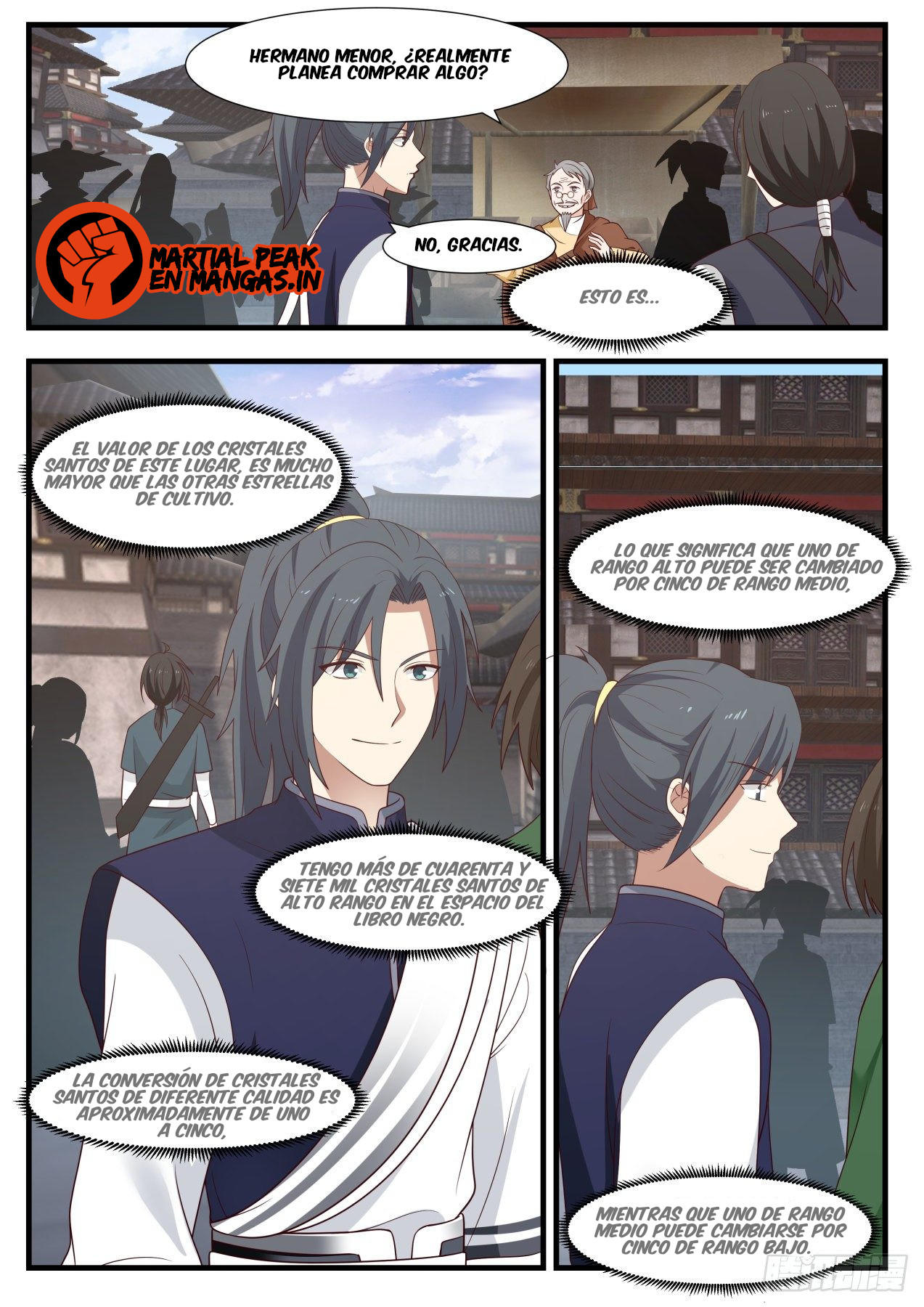 Martial Peak Capitulo 988 página 6