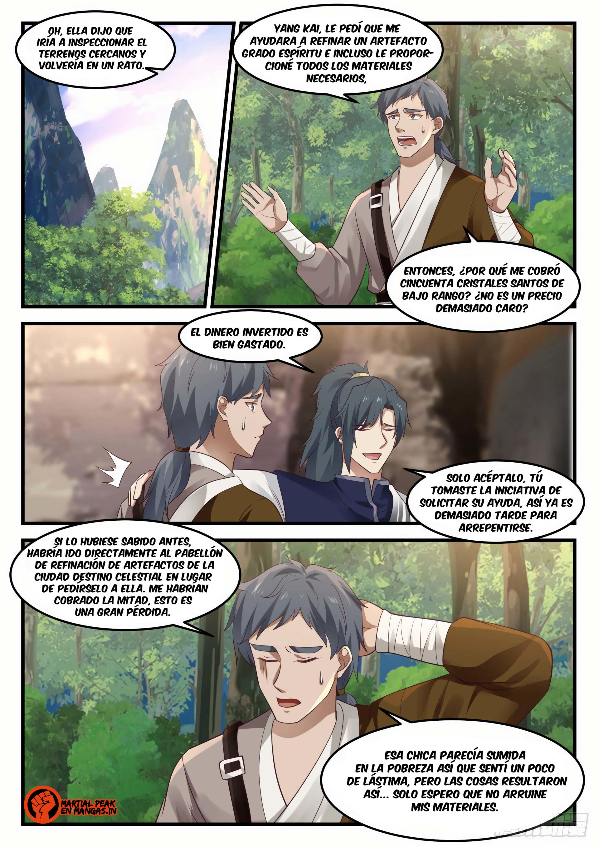 Martial Peak Capitulo 991 página 9
