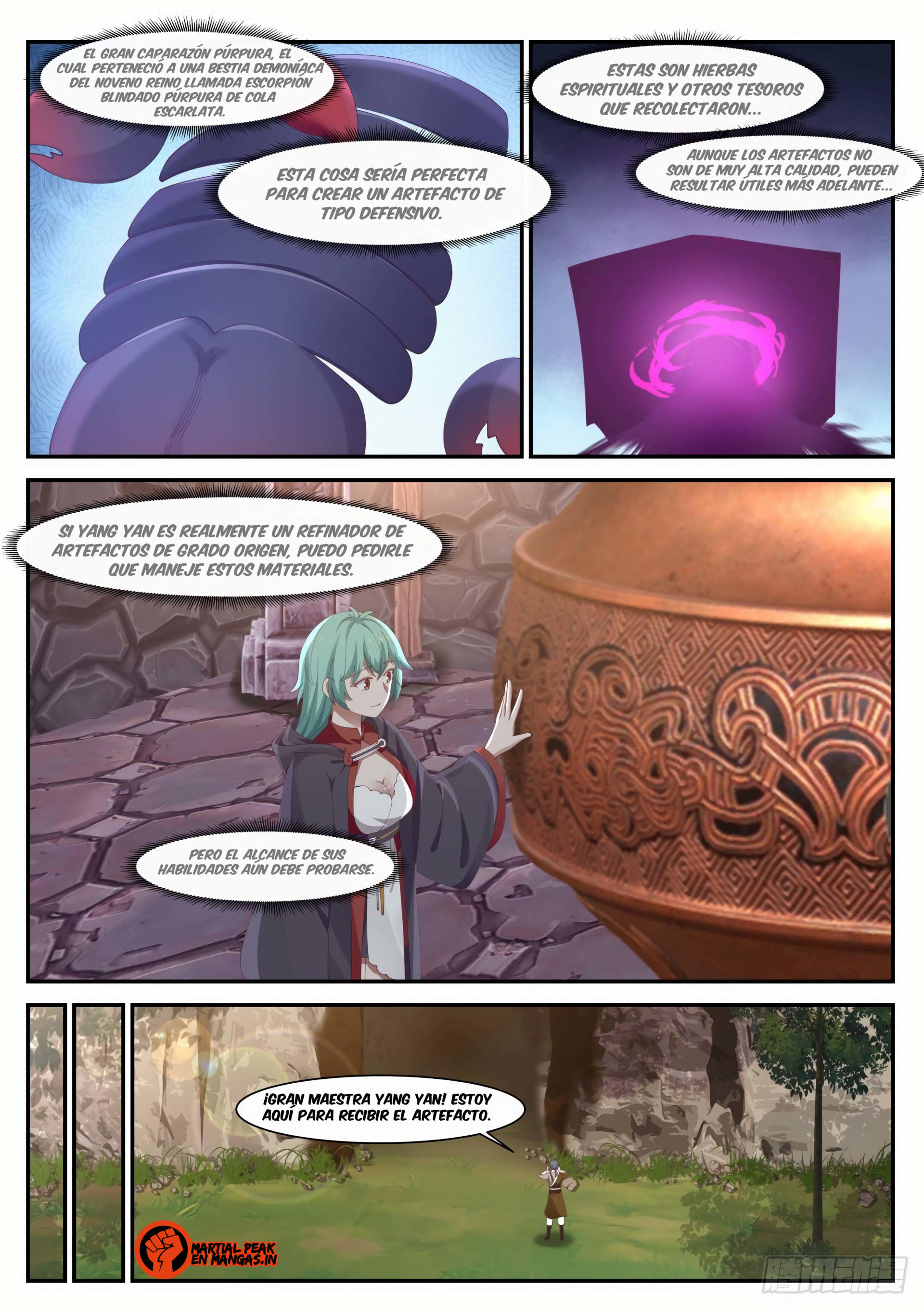 Martial Peak Capitulo 993 página 5