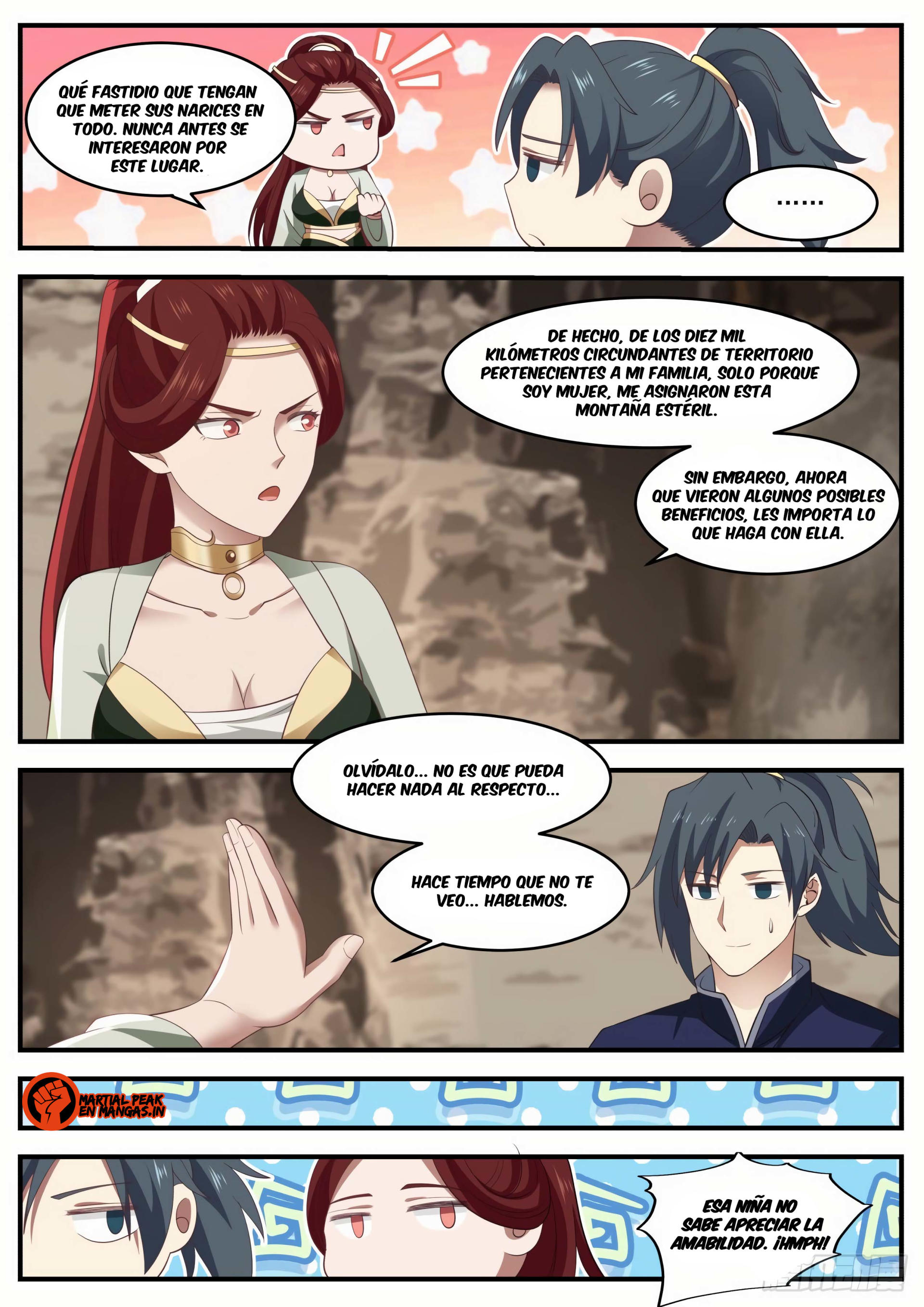 Martial Peak Capitulo 994 página 3