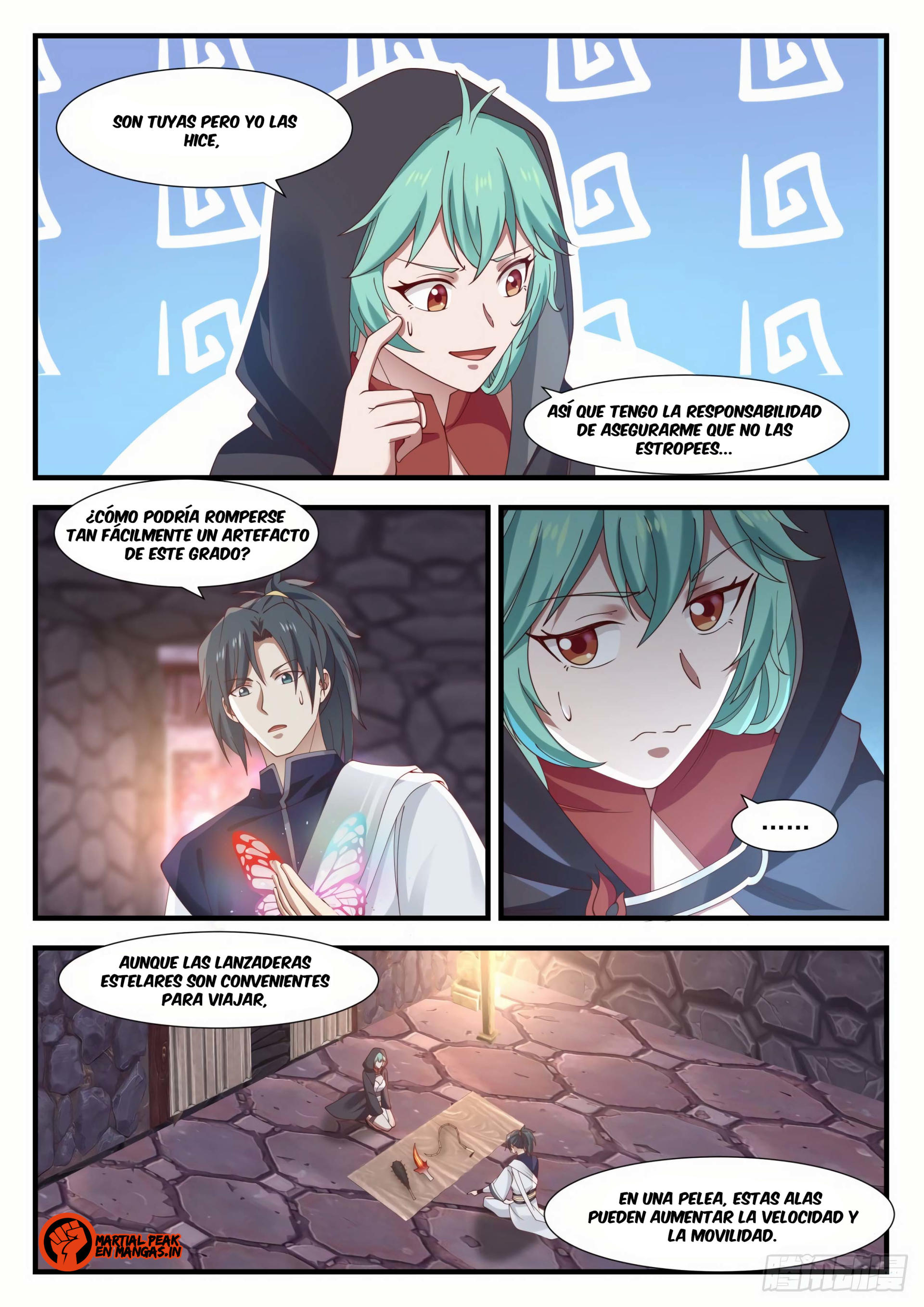 Martial Peak Capitulo 996 página 3