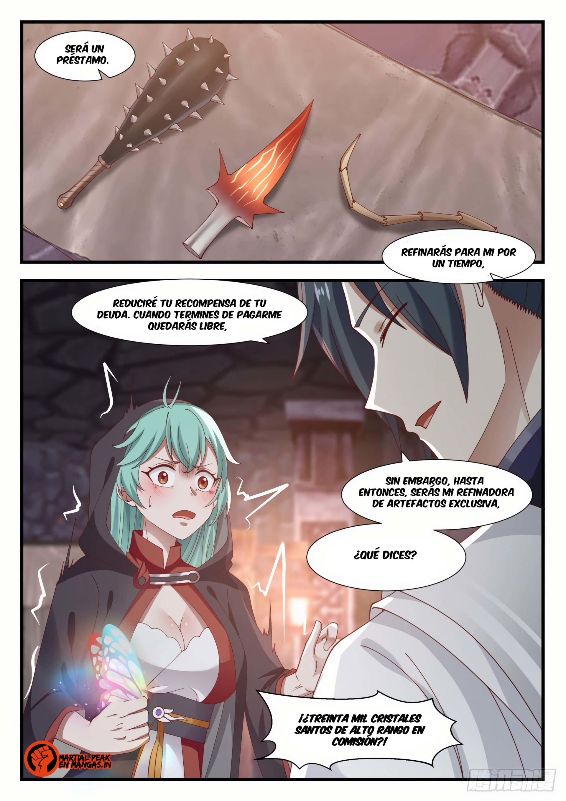 Martial Peak Capitulo 996 página 6