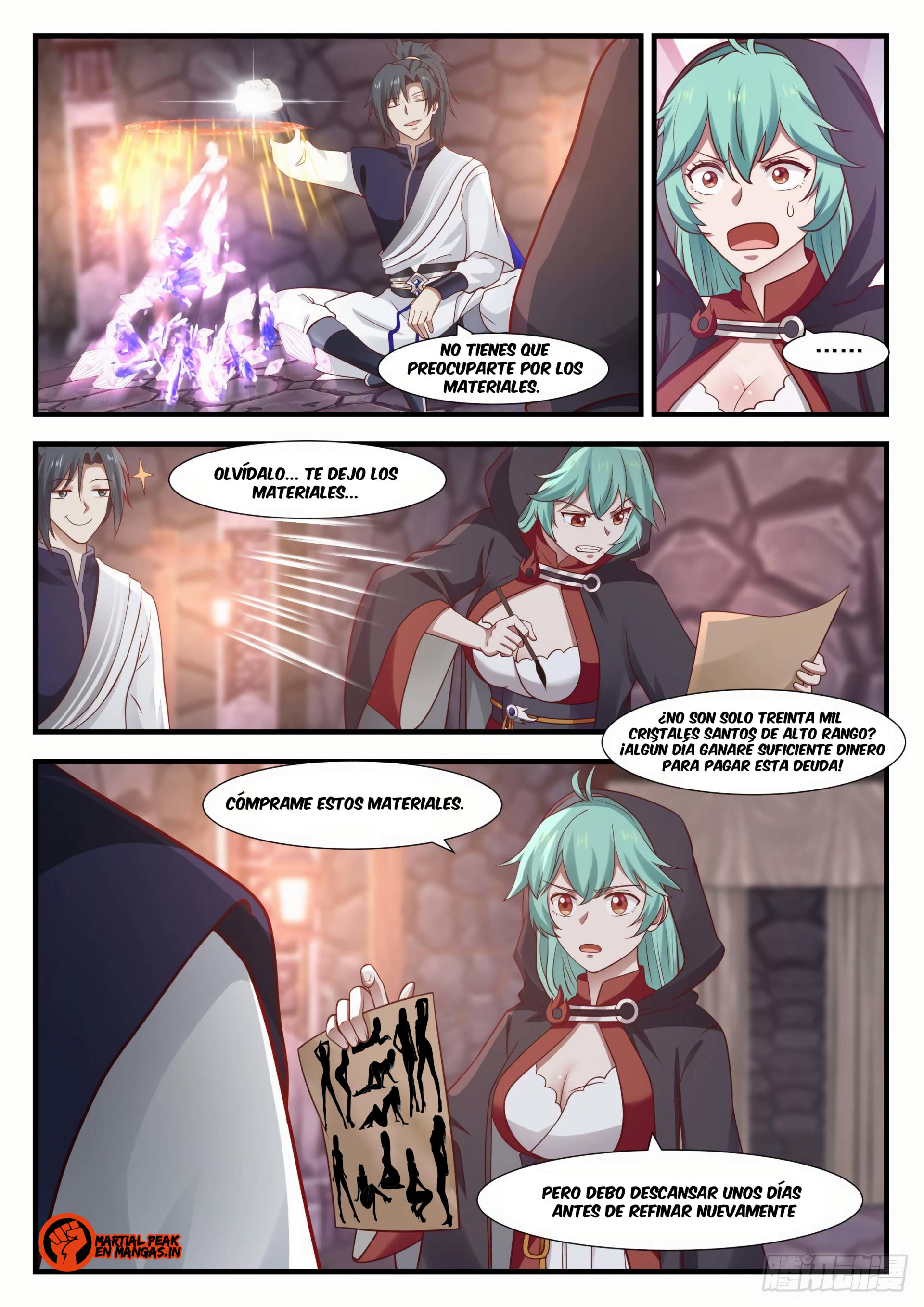 Martial Peak Capitulo 996 página 9