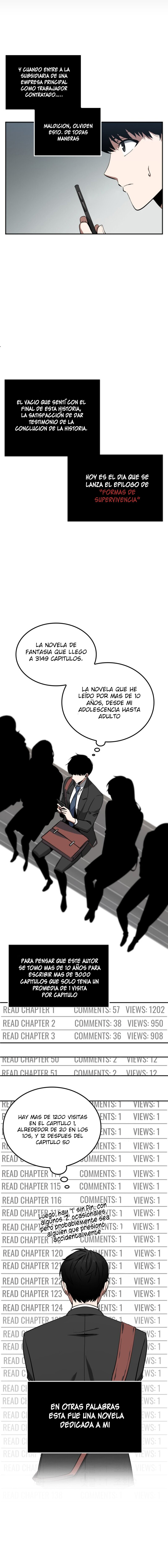 Lector omnisciente Capitulo 1: 3 Formas de sobrevivir en un mundo en ruinas página 13