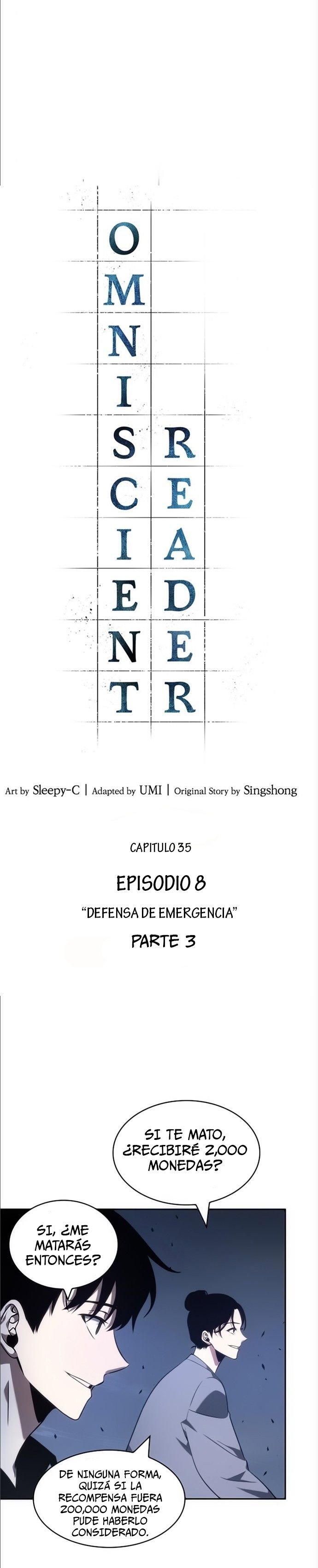 Lector omnisciente Capitulo 35: Defensa de Emergencia (Parte 3) página 9