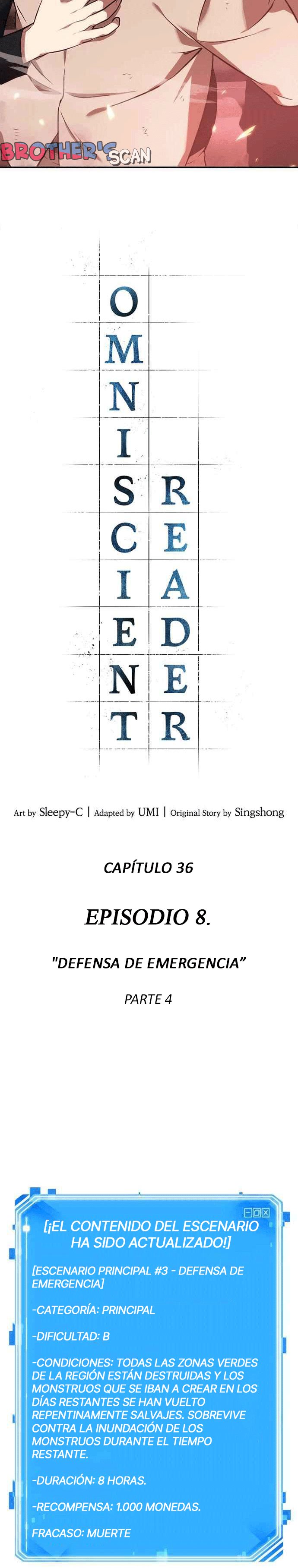 Lector omnisciente Capitulo 36: Defensa de Emergencia (Parte 4) página 10