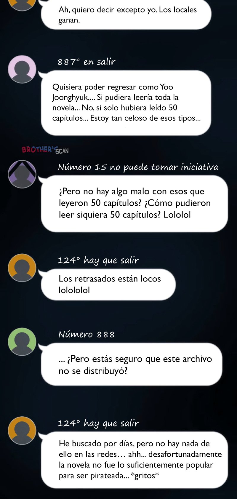 Lector omnisciente Capitulo 50: Noche de los profetas (Parte 2) página 88
