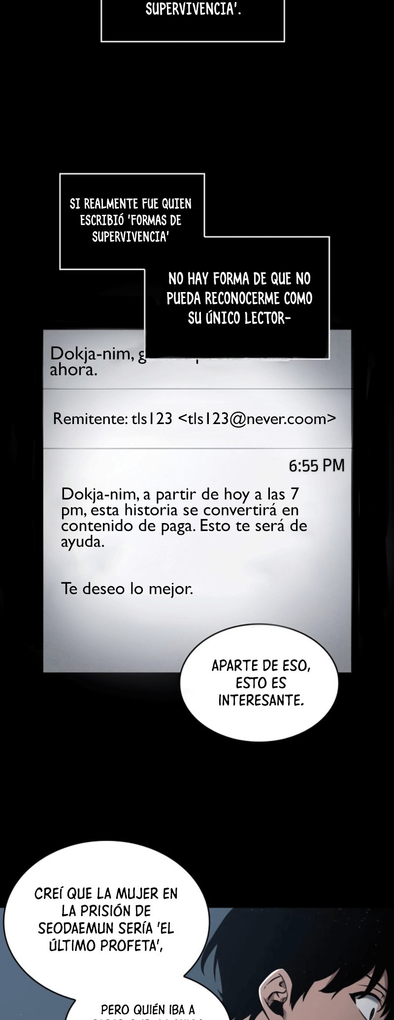 Lector omnisciente Capitulo 56: Punto de vista del protagonista en primera persona (parte 4) página 15