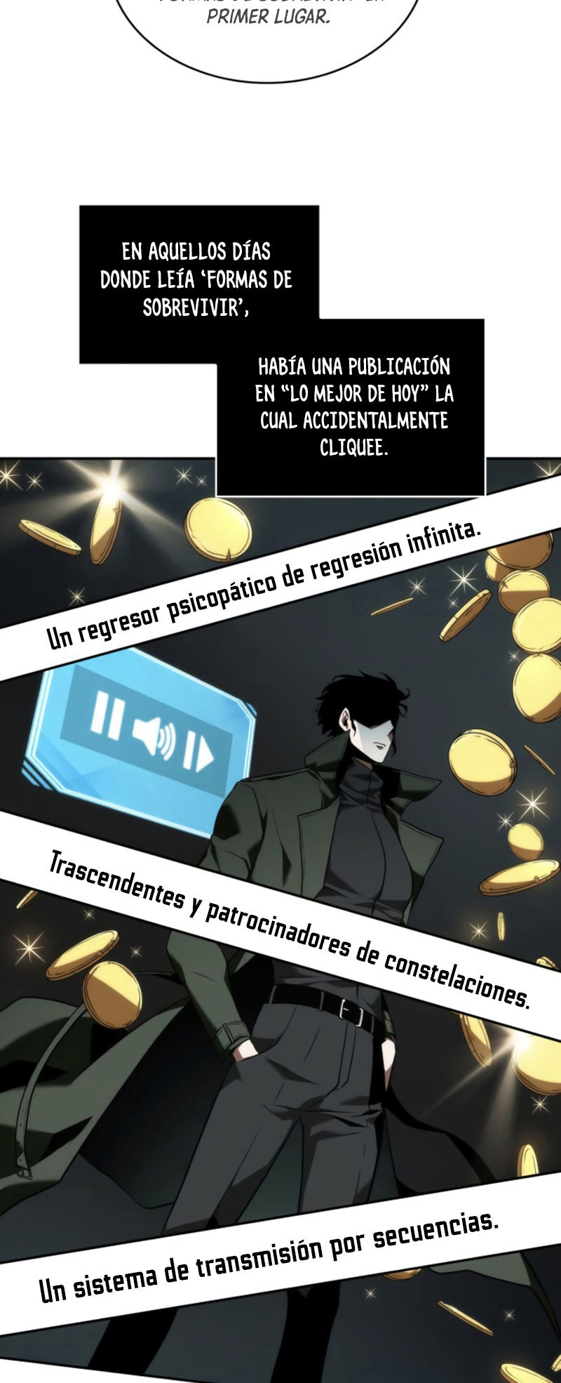 Lector omnisciente Capitulo 56: Punto de vista del protagonista en primera persona (parte 4) página 57