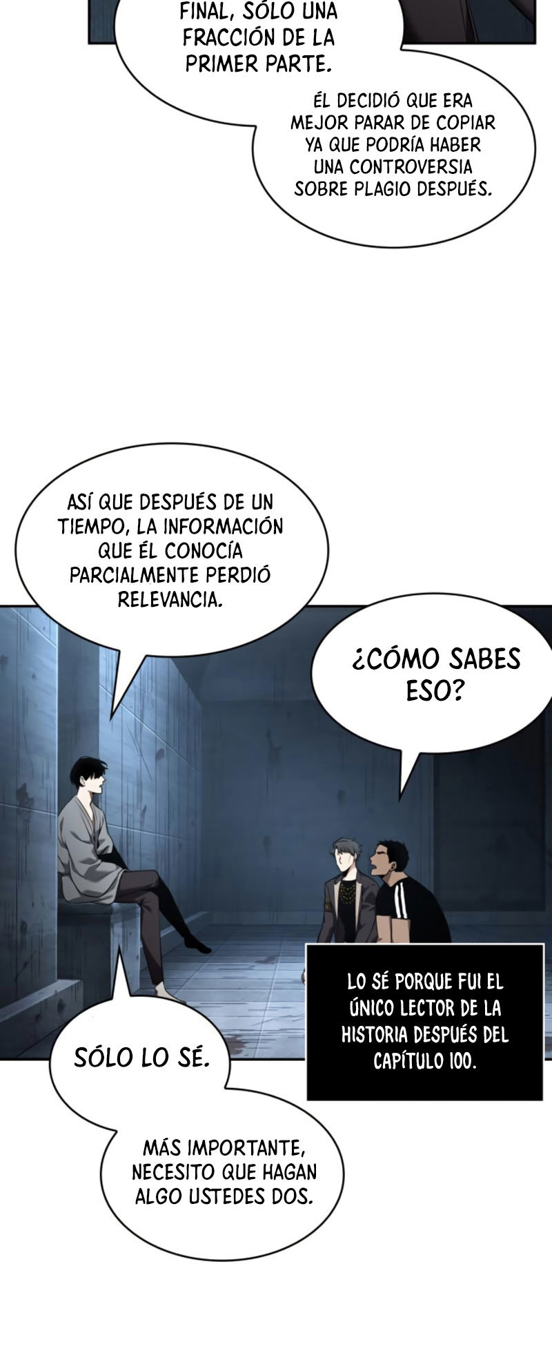 Lector omnisciente Capitulo 56: Punto de vista del protagonista en primera persona (parte 4) página 62