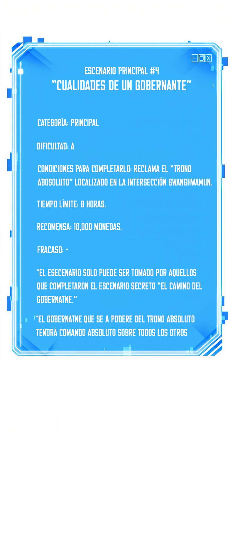 Lector omnisciente Capitulo 60: Guerra de gobernantes (parte 4) página 72