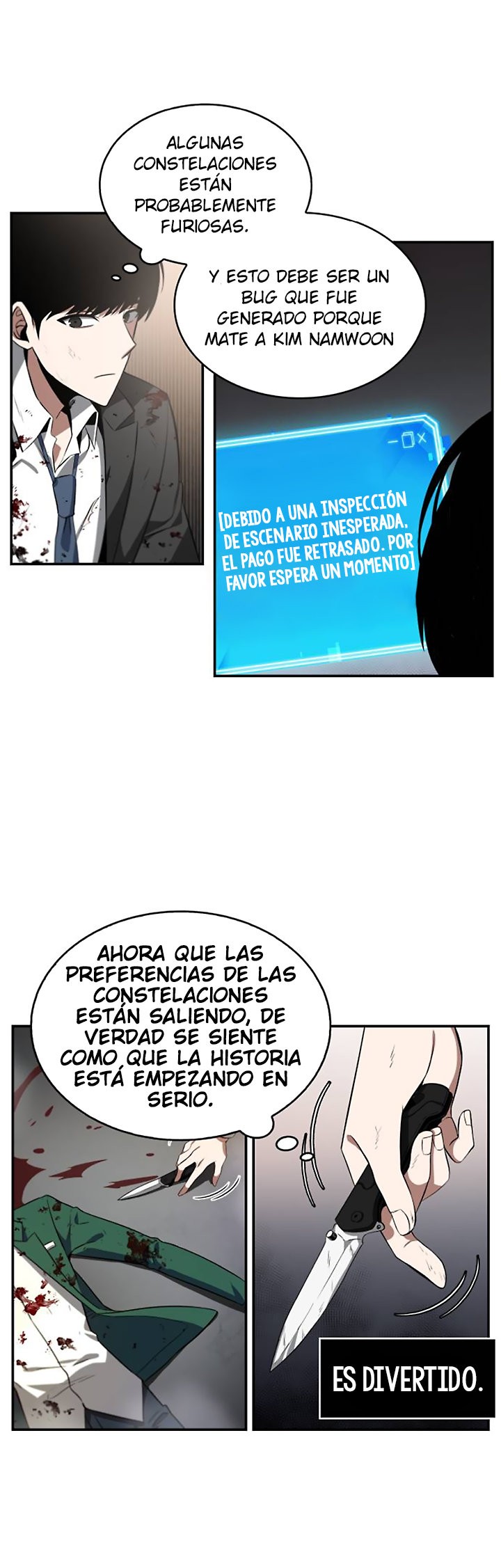 Lector omnisciente Capitulo 7: Protagonista (Parte 1) página 23