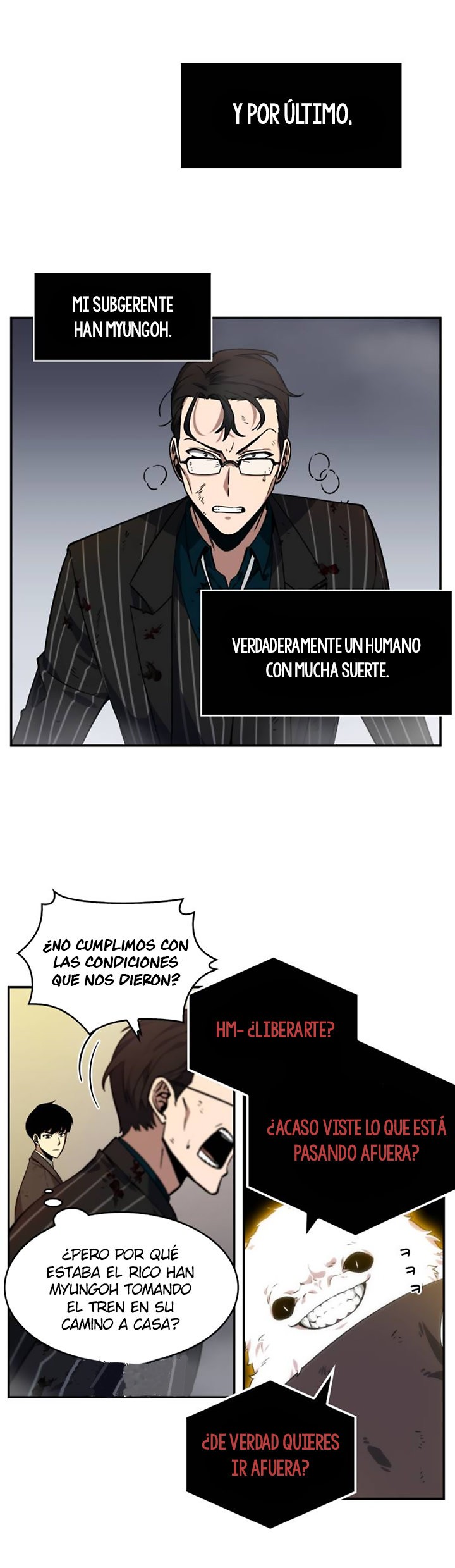 Lector omnisciente Capitulo 7: Protagonista (Parte 1) página 36