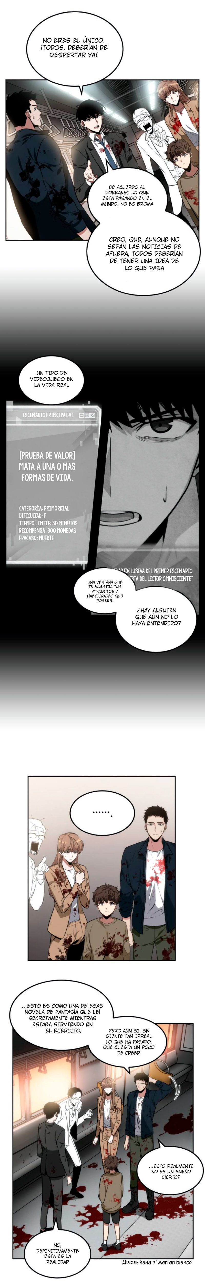 Lector omnisciente Capitulo 8: Protagonista (Parte 2) página 16