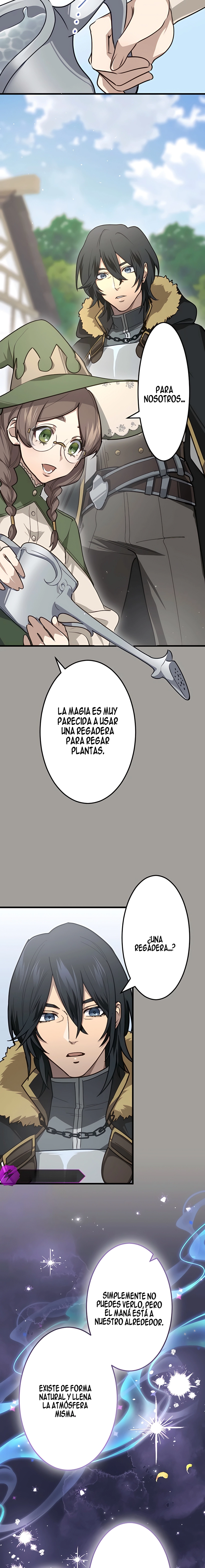 El Santo de la Espada que soñaba con magia Capitulo 3 página 12