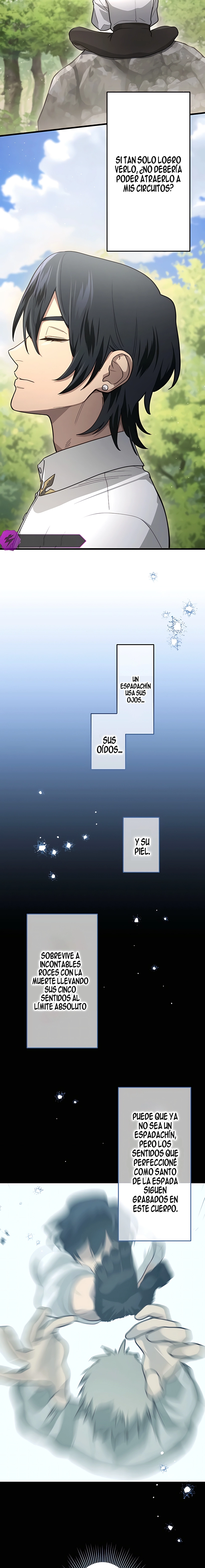 El Santo de la Espada que soñaba con magia Capitulo 3 página 15
