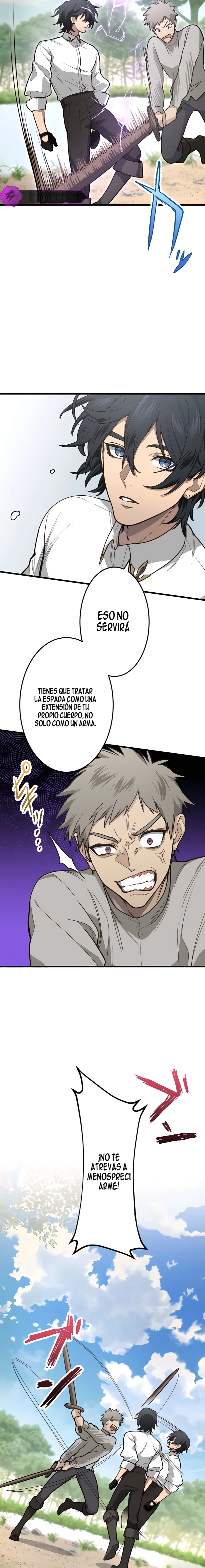 El Santo de la Espada que soñaba con magia Capitulo 3 página 3