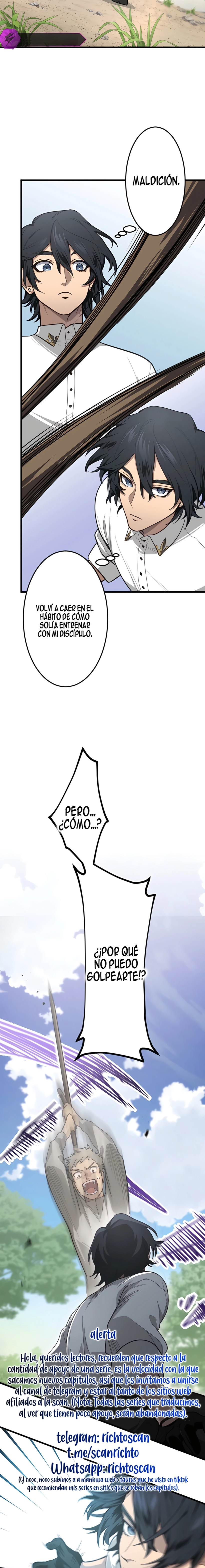 El Santo de la Espada que soñaba con magia Capitulo 3 página 4