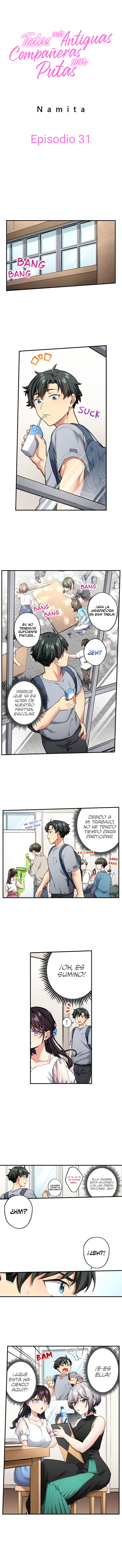 Todas mis Antiguas Compañeras de Clase son Putas Capitulo 31 página 2