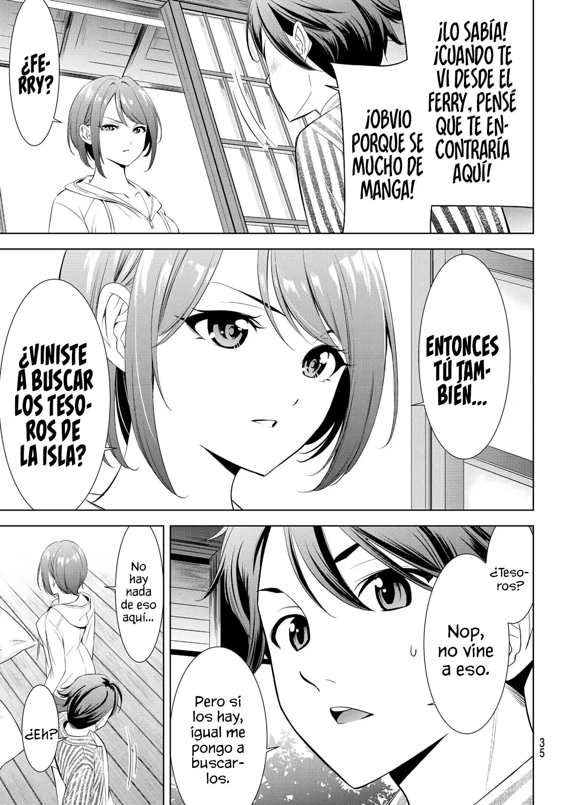 La posada Umine de aquella isla Capitulo 1: La posada Umine página 21