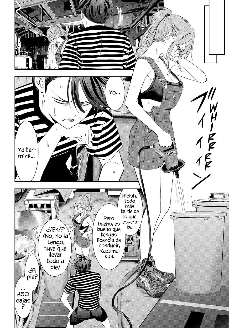 La posada Umine de aquella isla Capitulo 4: El alcohol de Iori página 8