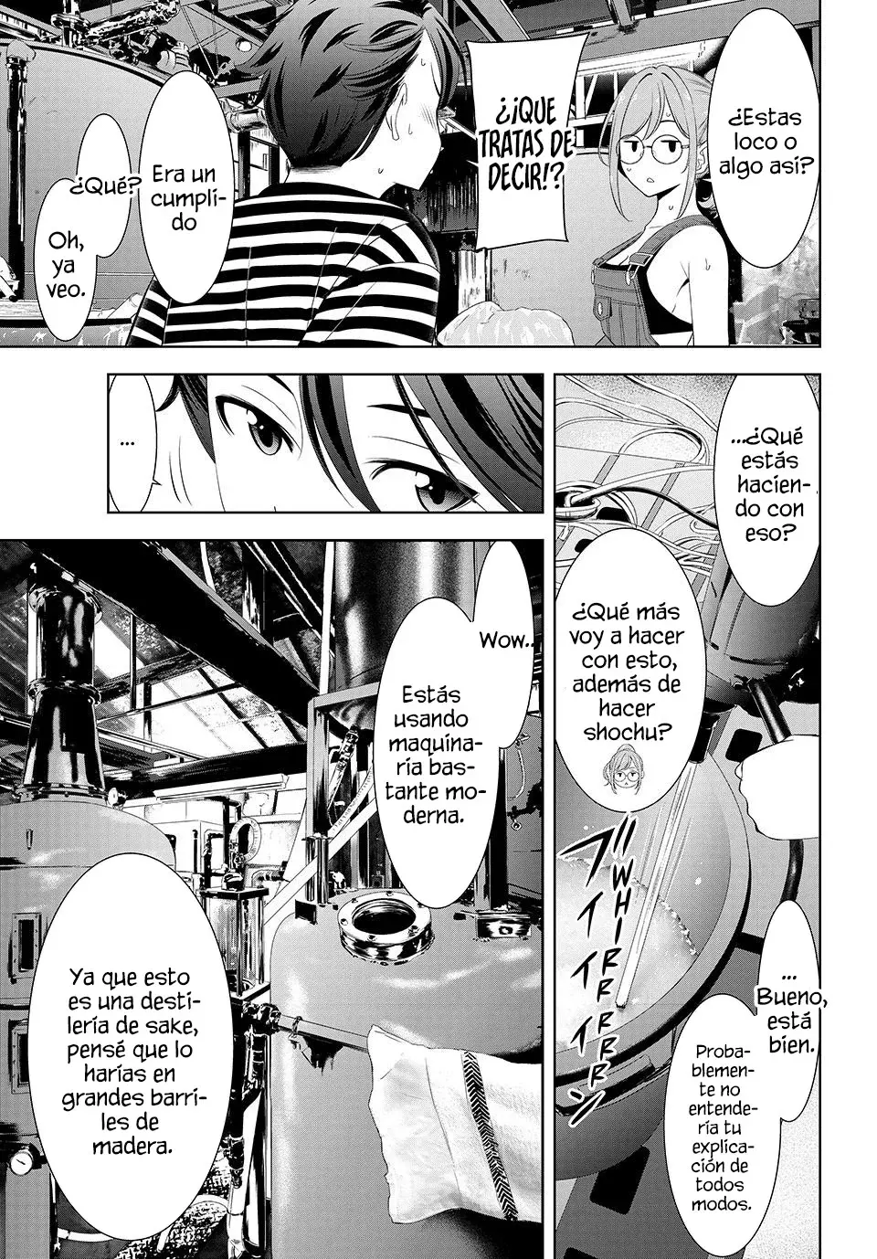 La posada Umine de aquella isla Capitulo 4: El alcohol de Iori página 9
