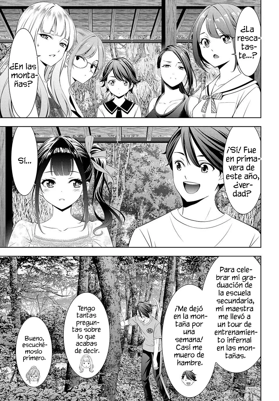 La posada Umine de aquella isla Capitulo 7: Sakura Shindo. página 8