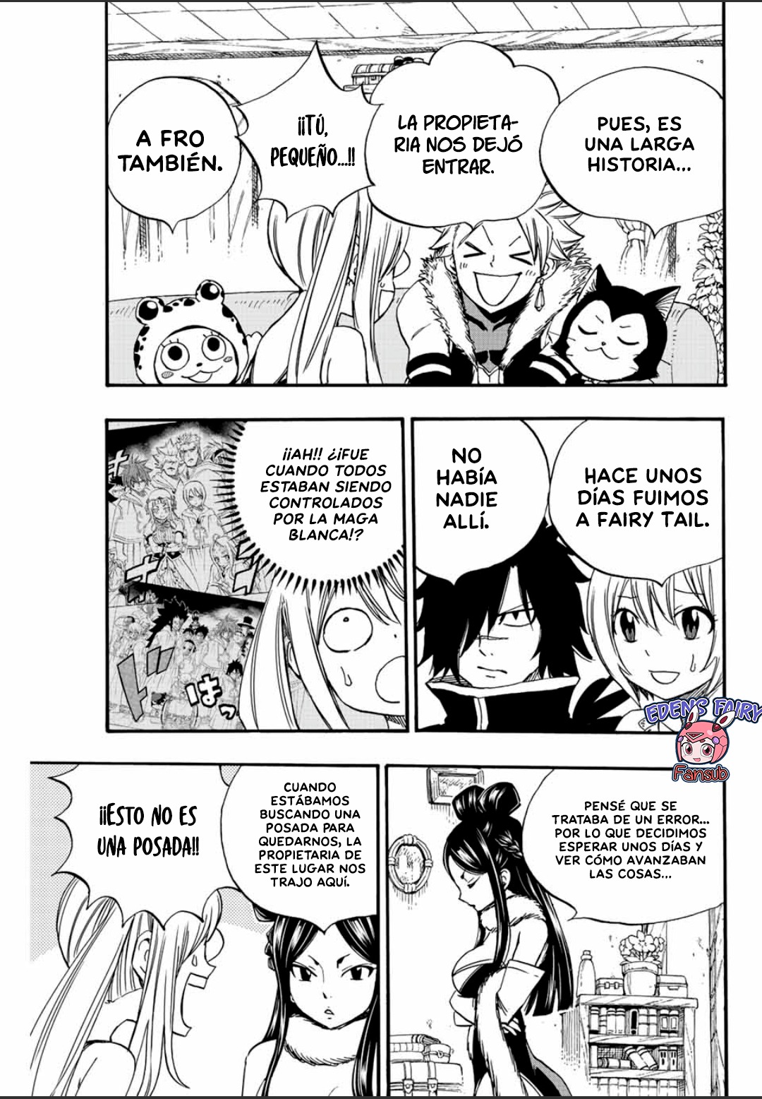 Fairy Tail: 100 Years Quest Capitulo 124: Competencia de 5 rondas página 4