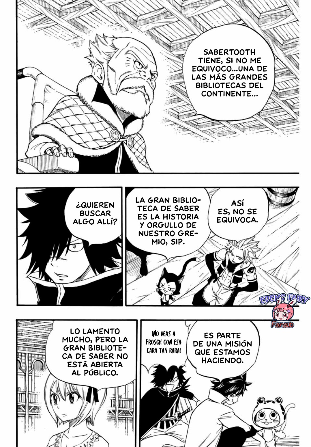 Fairy Tail: 100 Years Quest Capitulo 124: Competencia de 5 rondas página 7