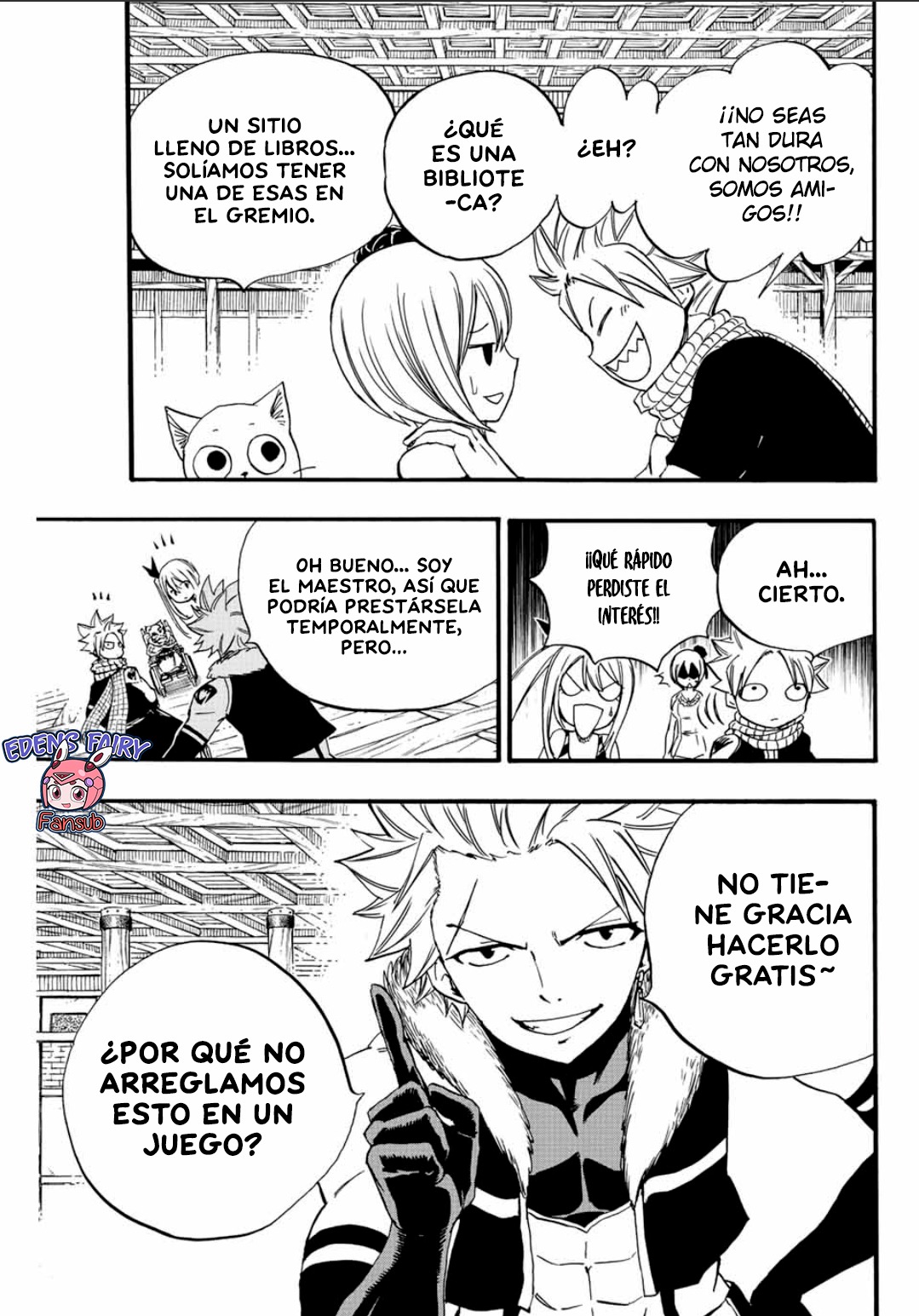 Fairy Tail: 100 Years Quest Capitulo 124: Competencia de 5 rondas página 8