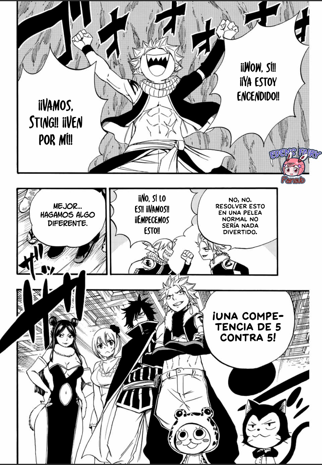 Fairy Tail: 100 Years Quest Capitulo 124: Competencia de 5 rondas página 9