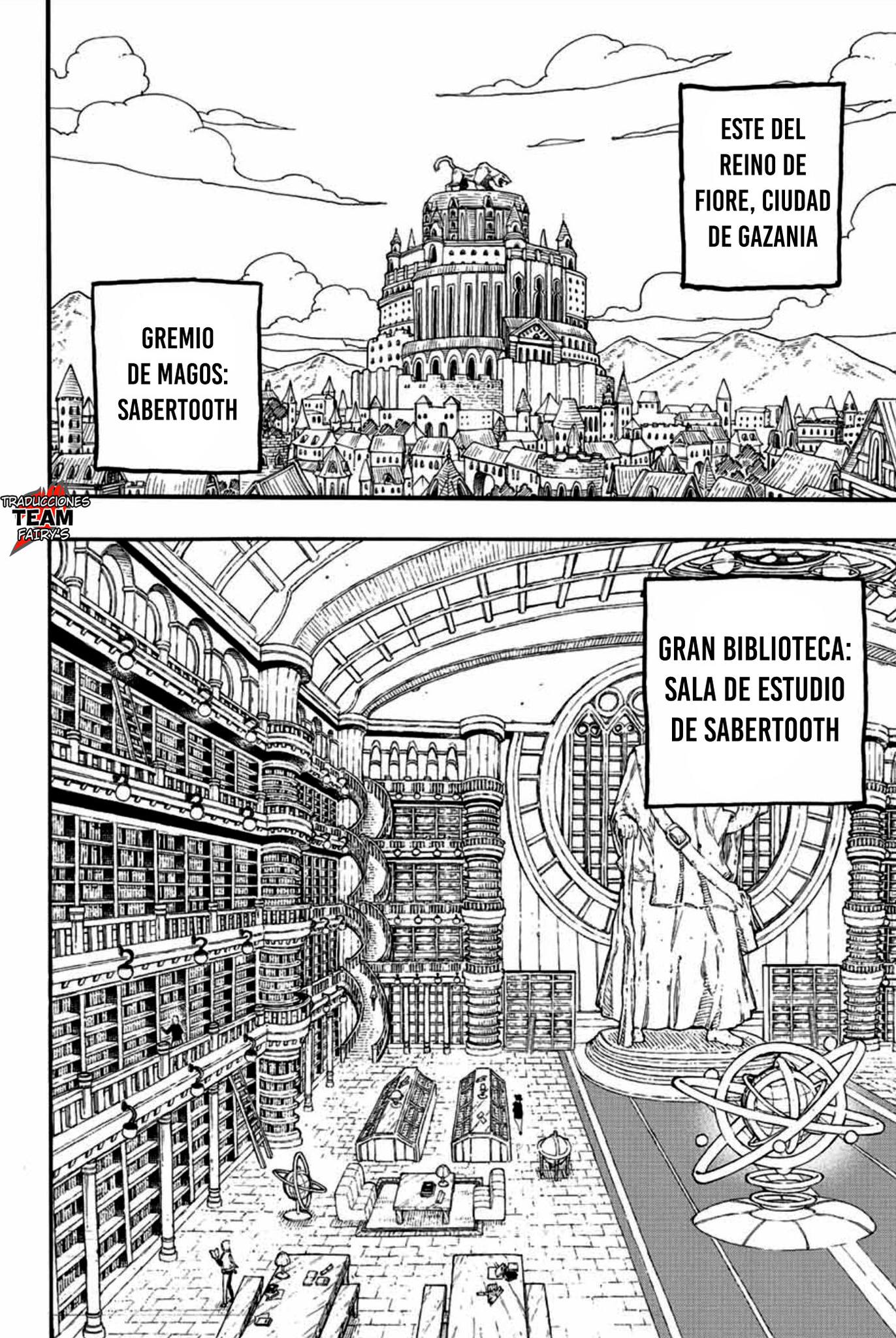 Fairy Tail: 100 Years Quest Capitulo 125: El salón de estudio de Saber página 3