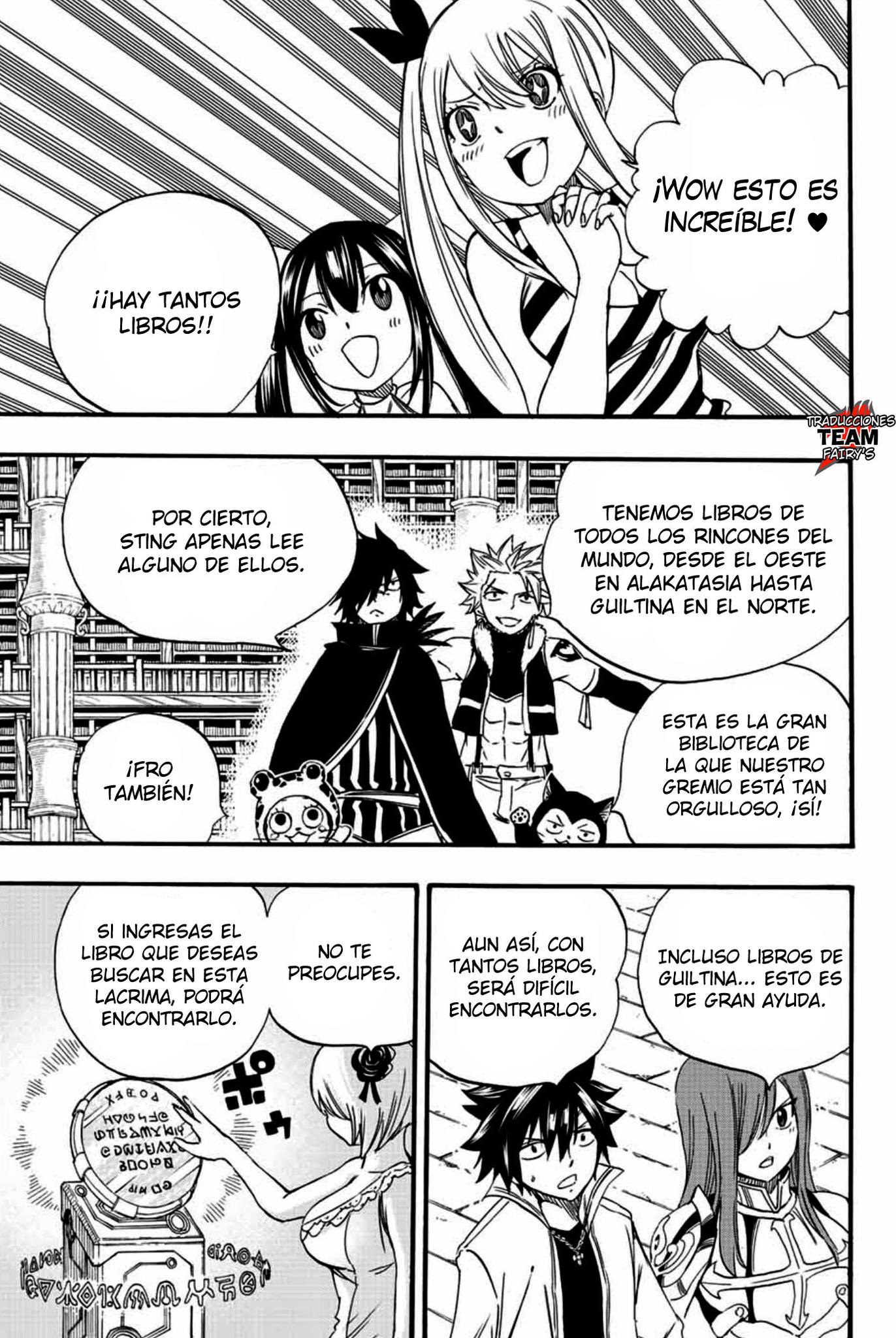 Fairy Tail: 100 Years Quest Capitulo 125: El salón de estudio de Saber página 4
