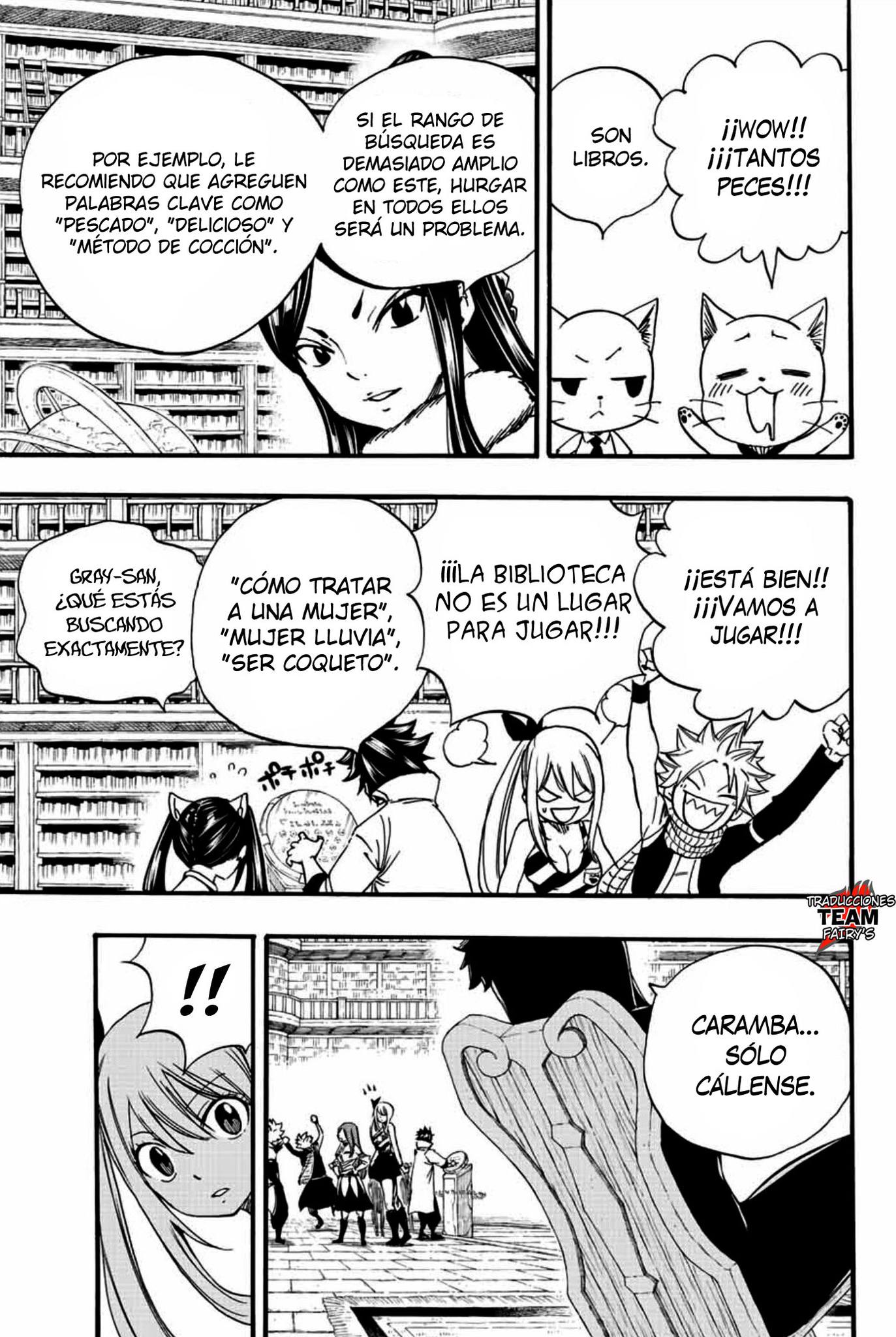 Fairy Tail: 100 Years Quest Capitulo 125: El salón de estudio de Saber página 6