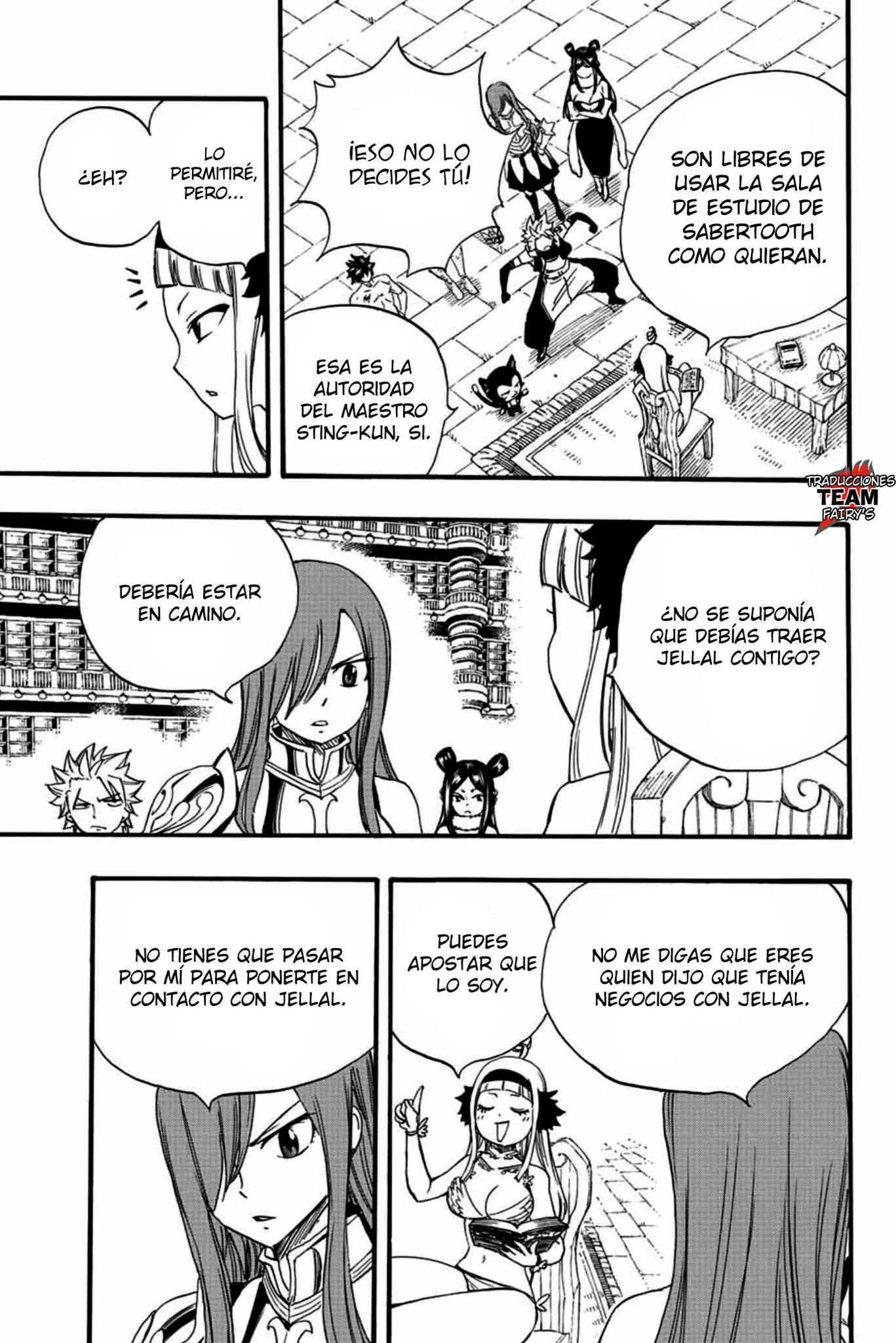 Fairy Tail: 100 Years Quest Capitulo 125: El salón de estudio de Saber página 8