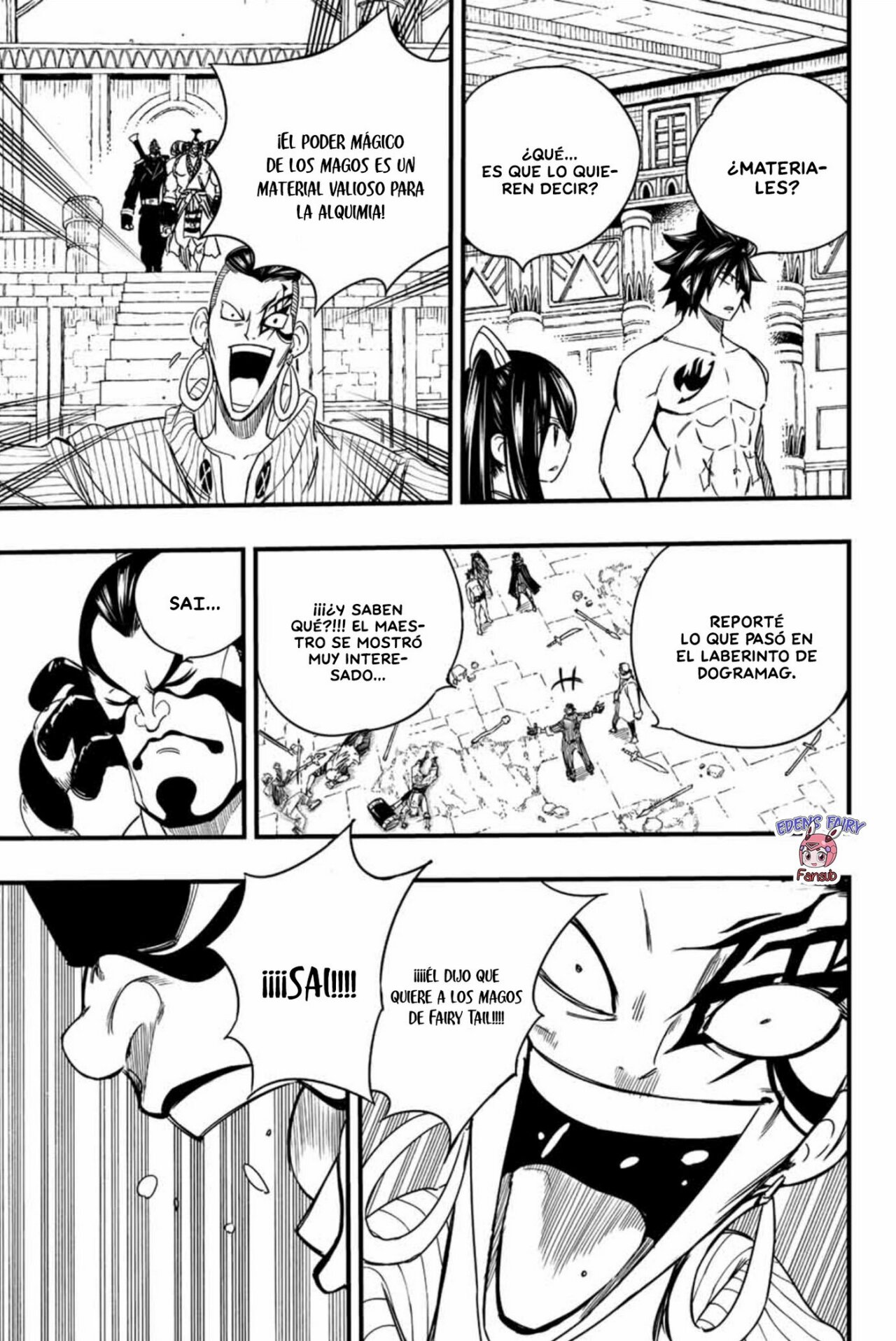 Fairy Tail: 100 Years Quest Capitulo 129: Gennai y Kõtetsu página 13