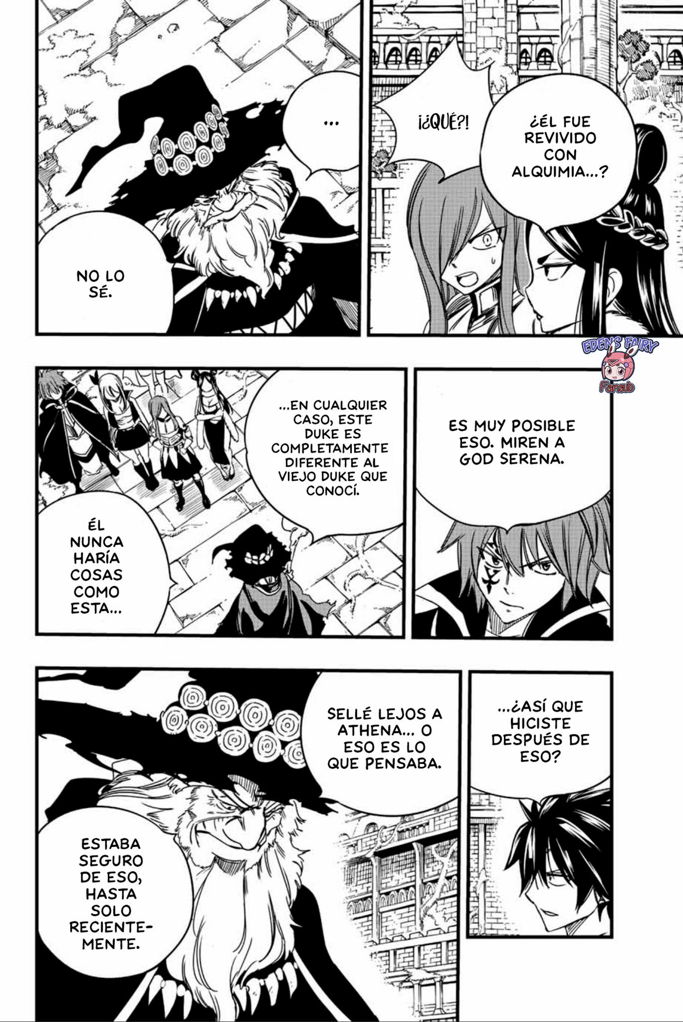 Fairy Tail: 100 Years Quest Capitulo 137: El pasado de Athena página 9