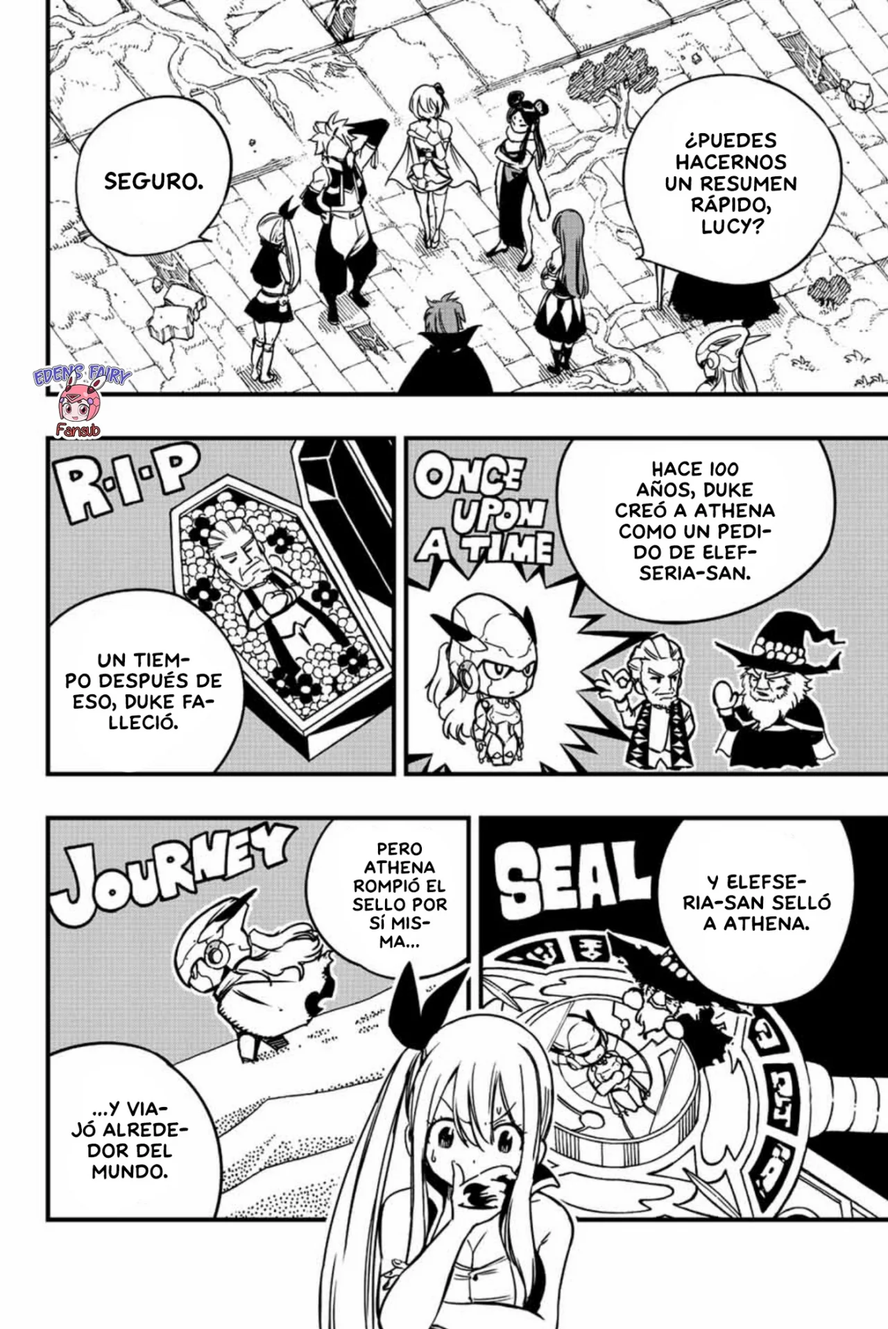 Fairy Tail: 100 Years Quest Capitulo 138: Operación "Derrotar a Viernes" Inicia página 4