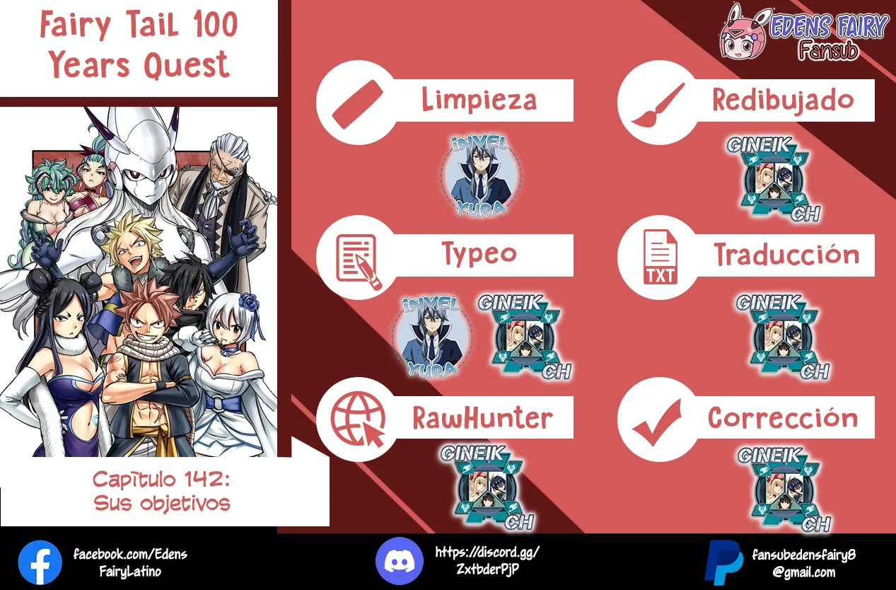 Fairy Tail: 100 Years Quest Capitulo 142: Sus objetivos página 3