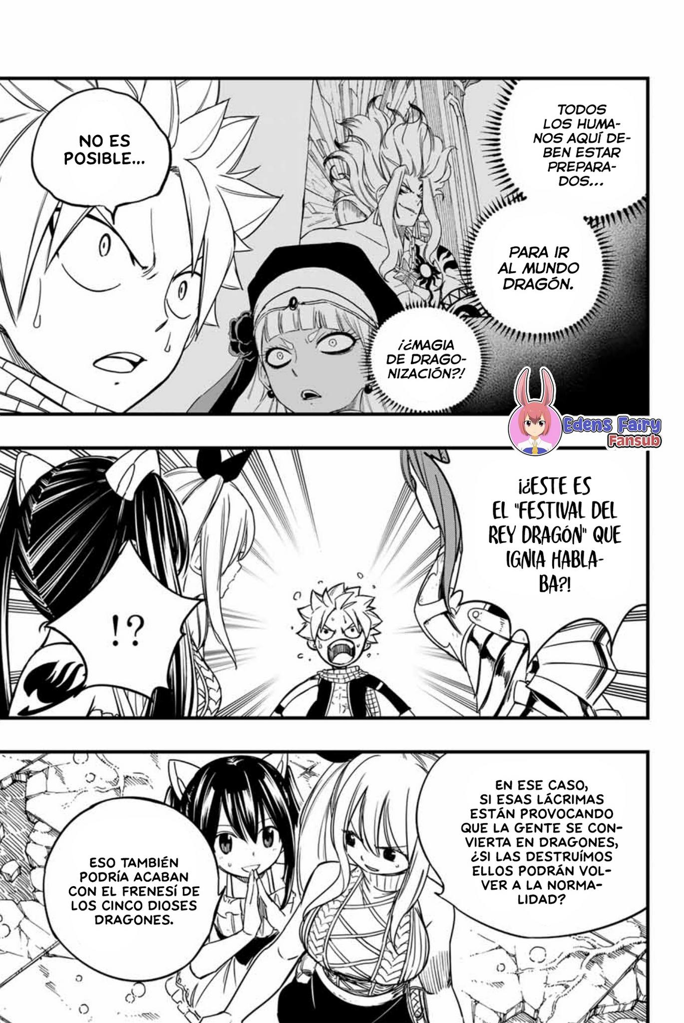 Fairy Tail: 100 Years Quest Capitulo 165: Cinco hadas página 5