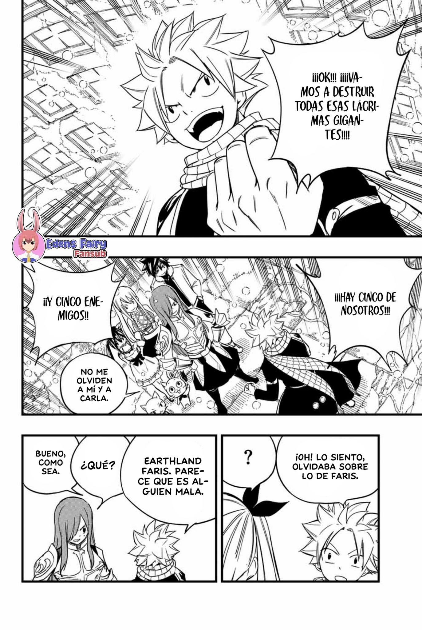 Fairy Tail: 100 Years Quest Capitulo 165: Cinco hadas página 6