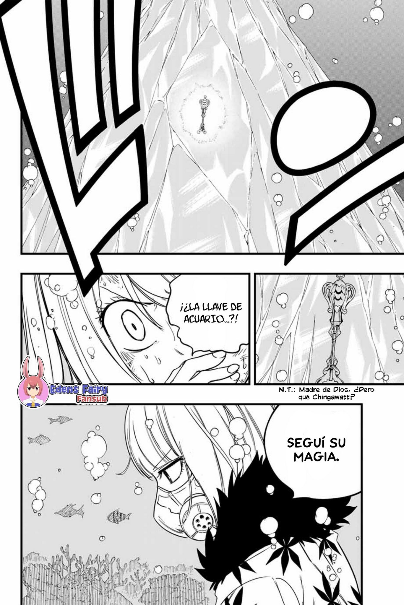 Fairy Tail: 100 Years Quest Capitulo 167: Una amiga esperando en mares salvajes página 8