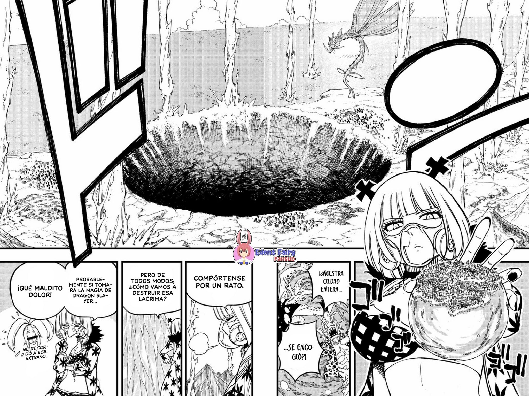 Fairy Tail: 100 Years Quest Capitulo 168: Gran poder para perforar la Piedra página 6