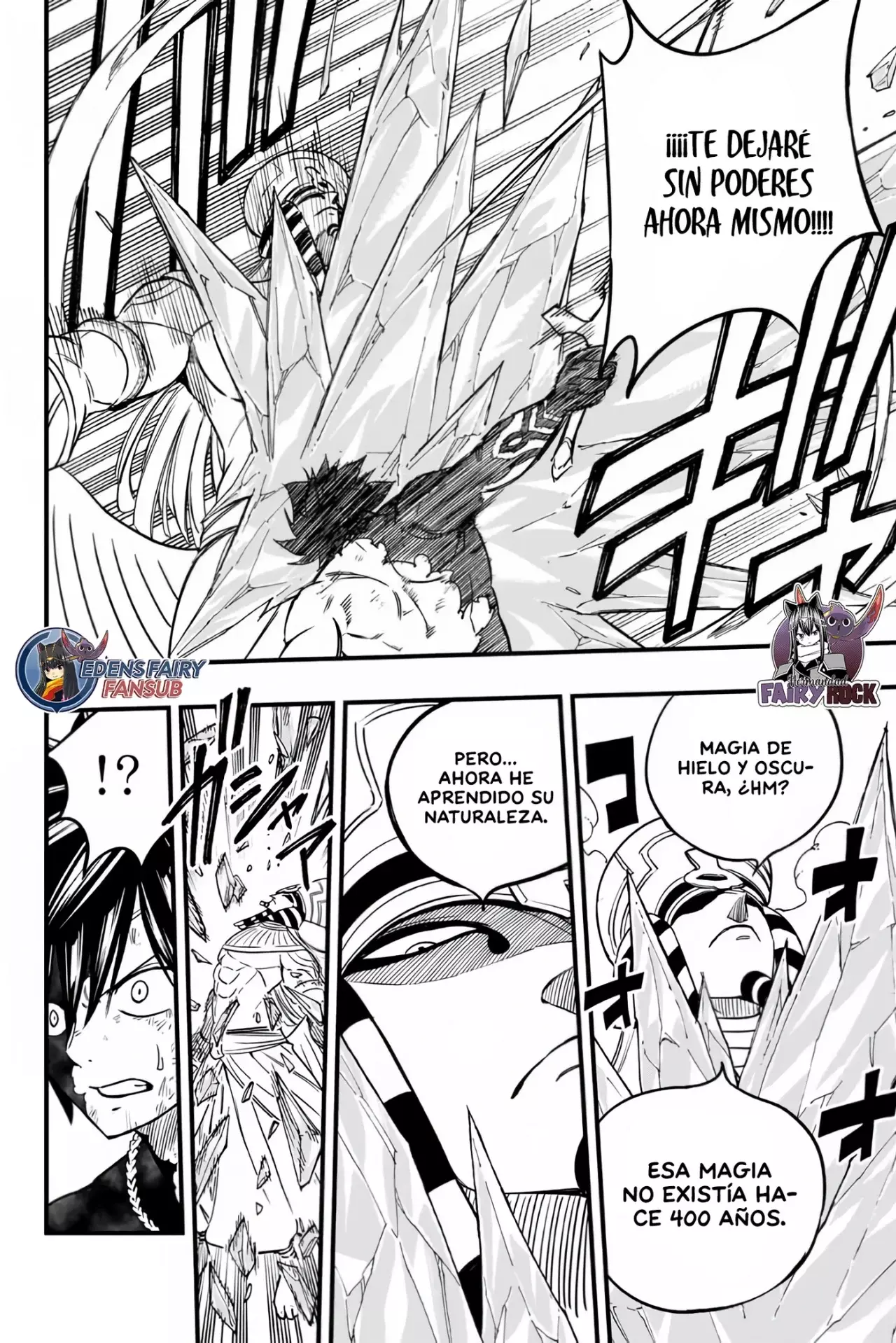 Fairy Tail: 100 Years Quest Capitulo 181: El potencial del hielo página 9