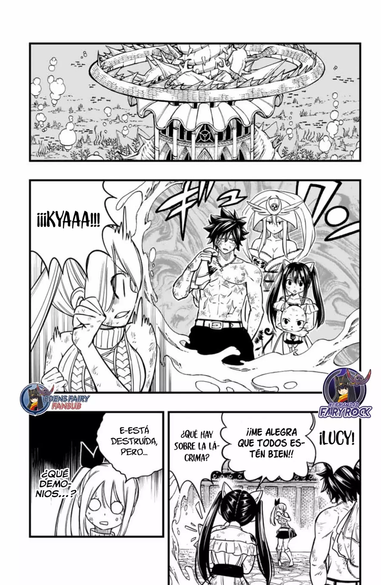 Fairy Tail: 100 Years Quest Capitulo 182: Hielo Negro página 17