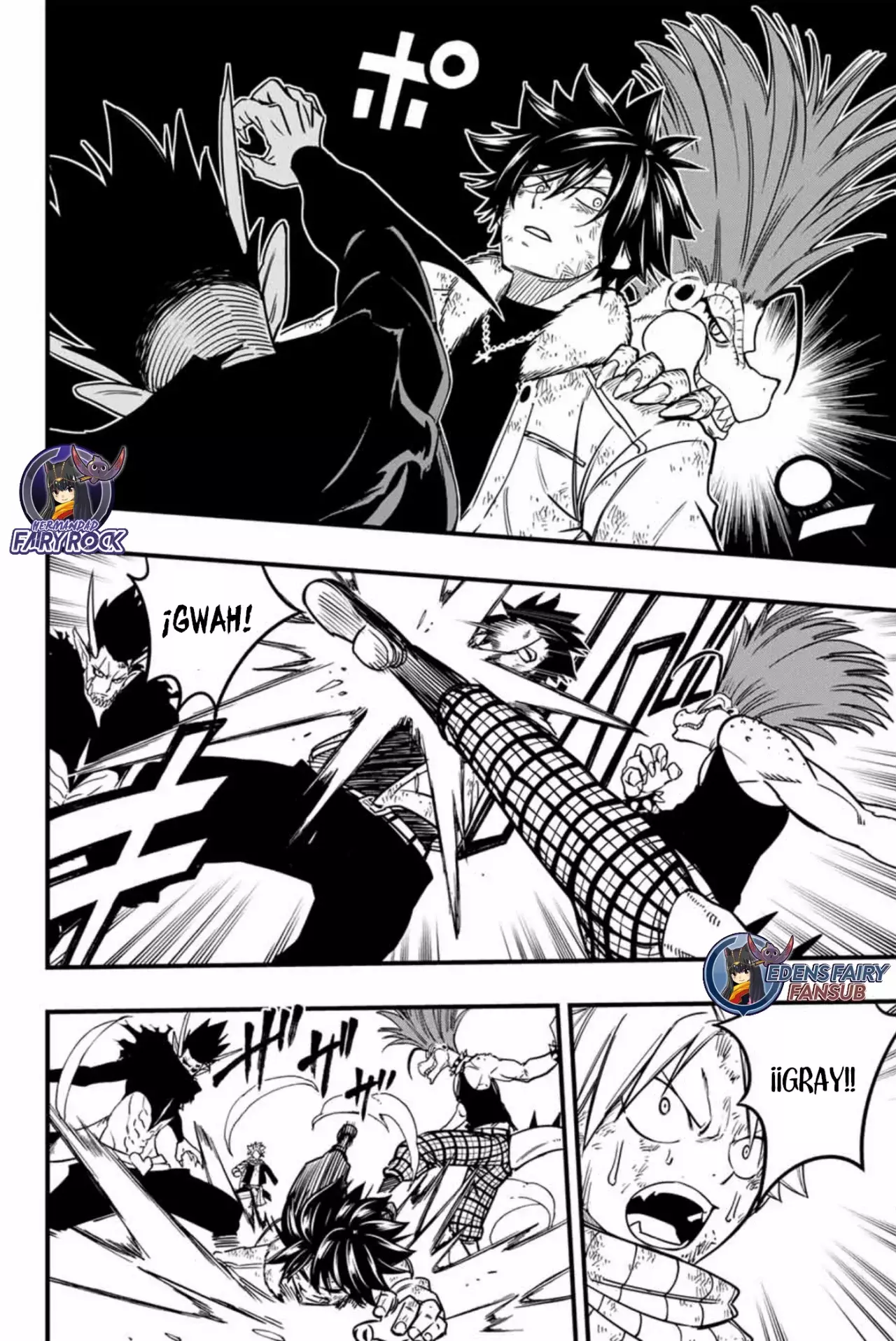 Fairy Tail: 100 Years Quest Capitulo 184: Ataques furiosos de oscuridad y llamas página 10